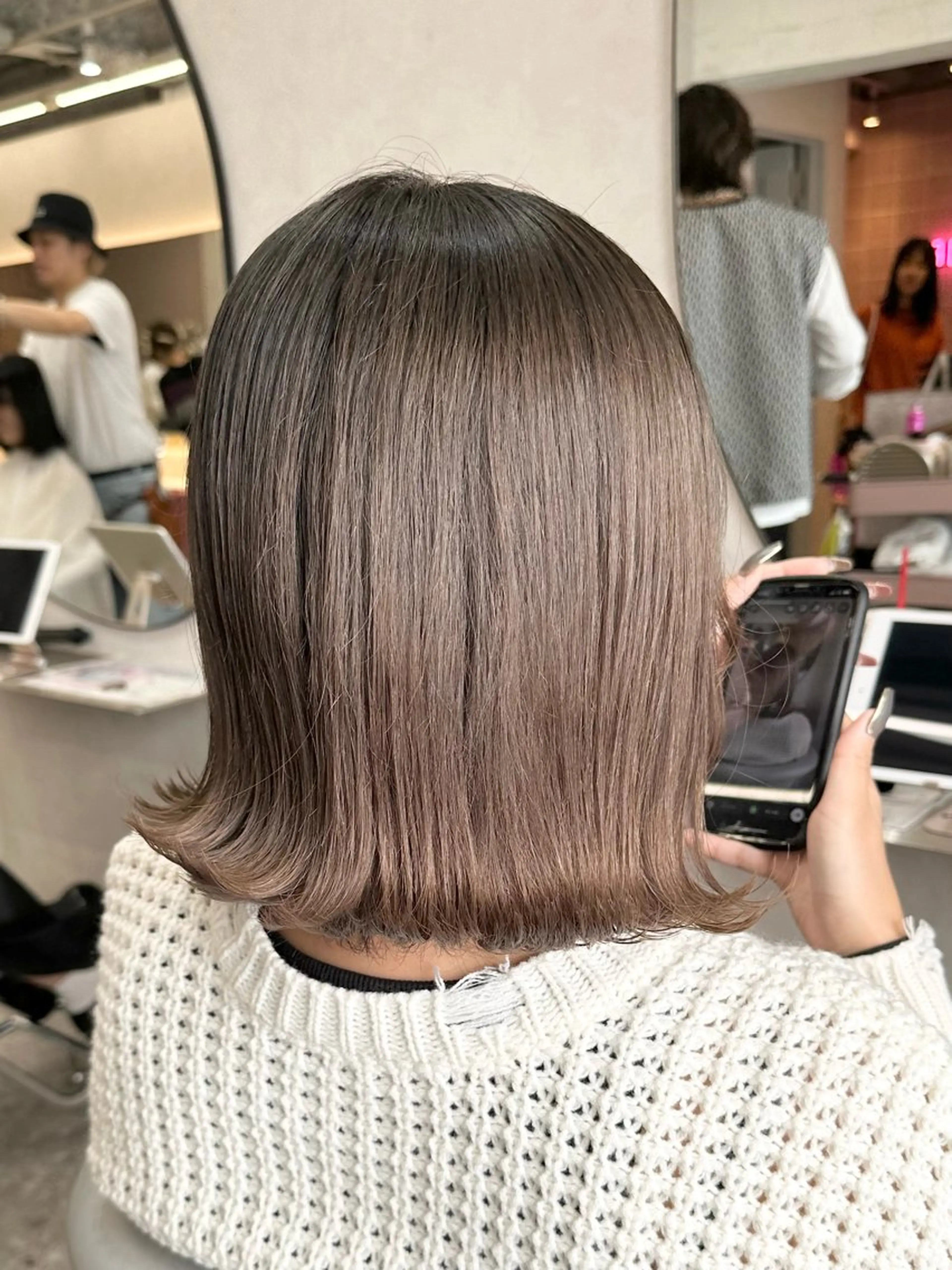 ショート シールエクステ エクステ 顔周りカット 髪質改善 韓国風ヘア カット ヘアカラー トリートメント 新宿/韓国レイヤー/ 髪質改善/佐藤航のヘアスタイル