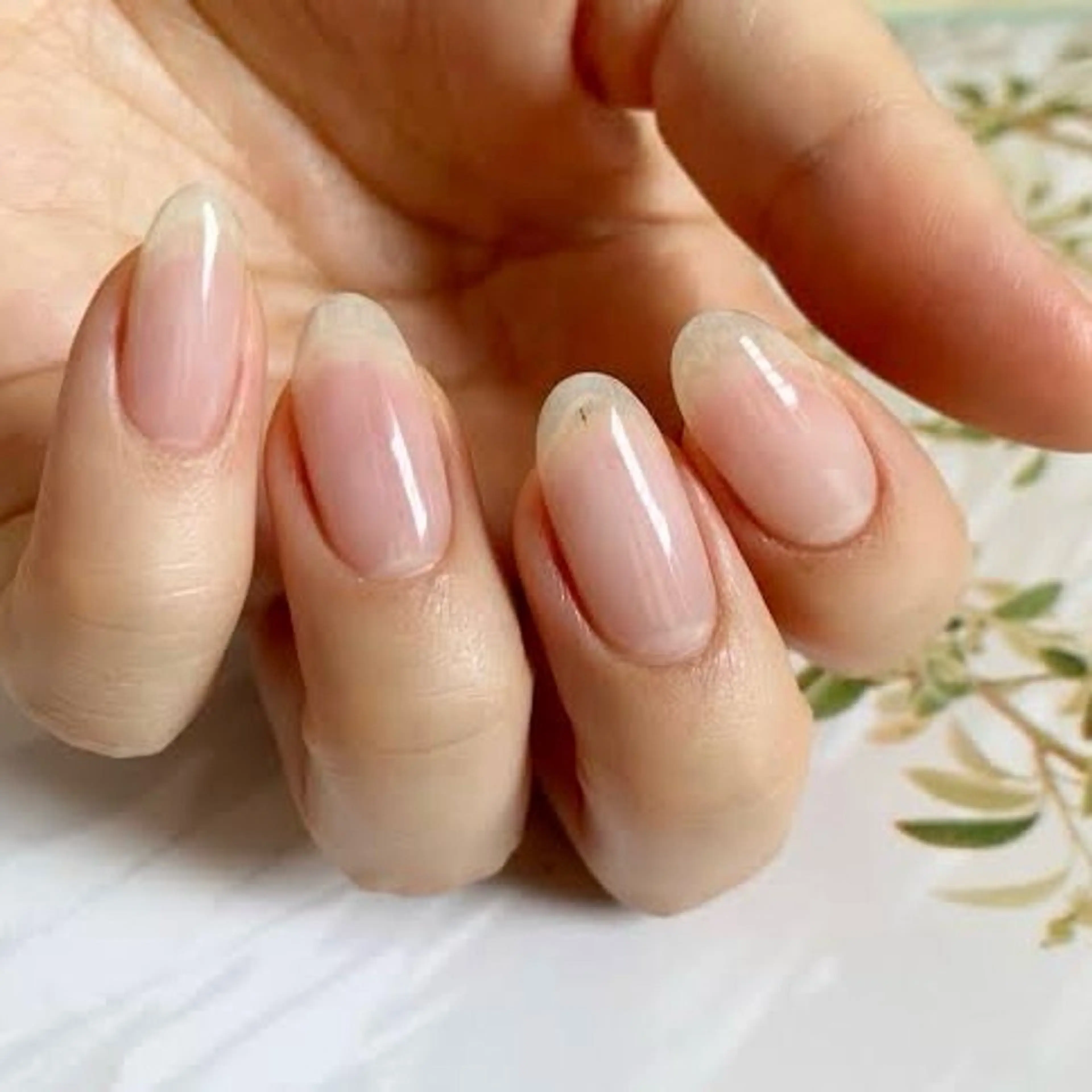 ご新規様限定！付け替えオフ込み！艶々クリアジェルのみでお仕上げ✨マット仕上げも可◎自爪補強◎の写真