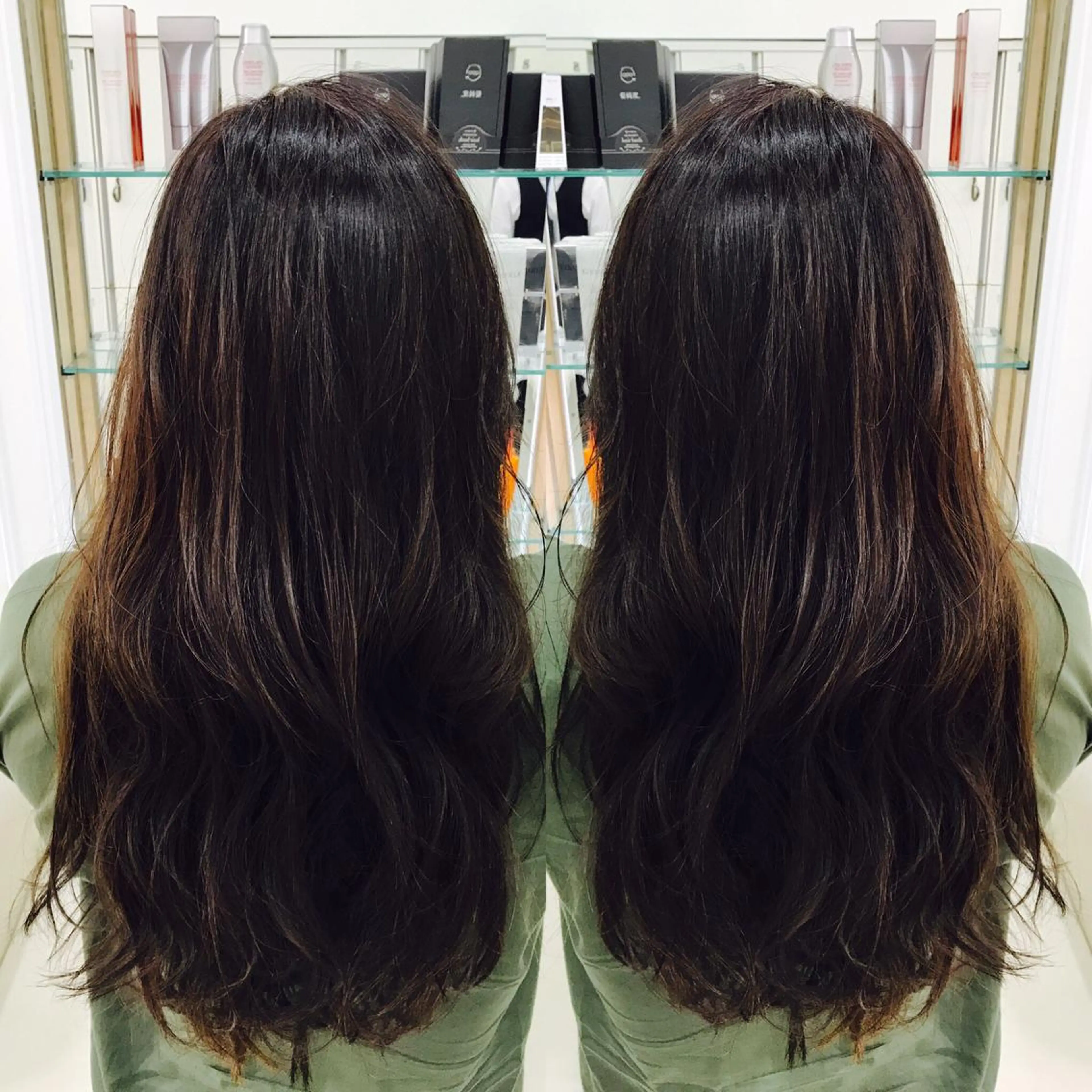 ロング 大澤 碧のヘアスタイル