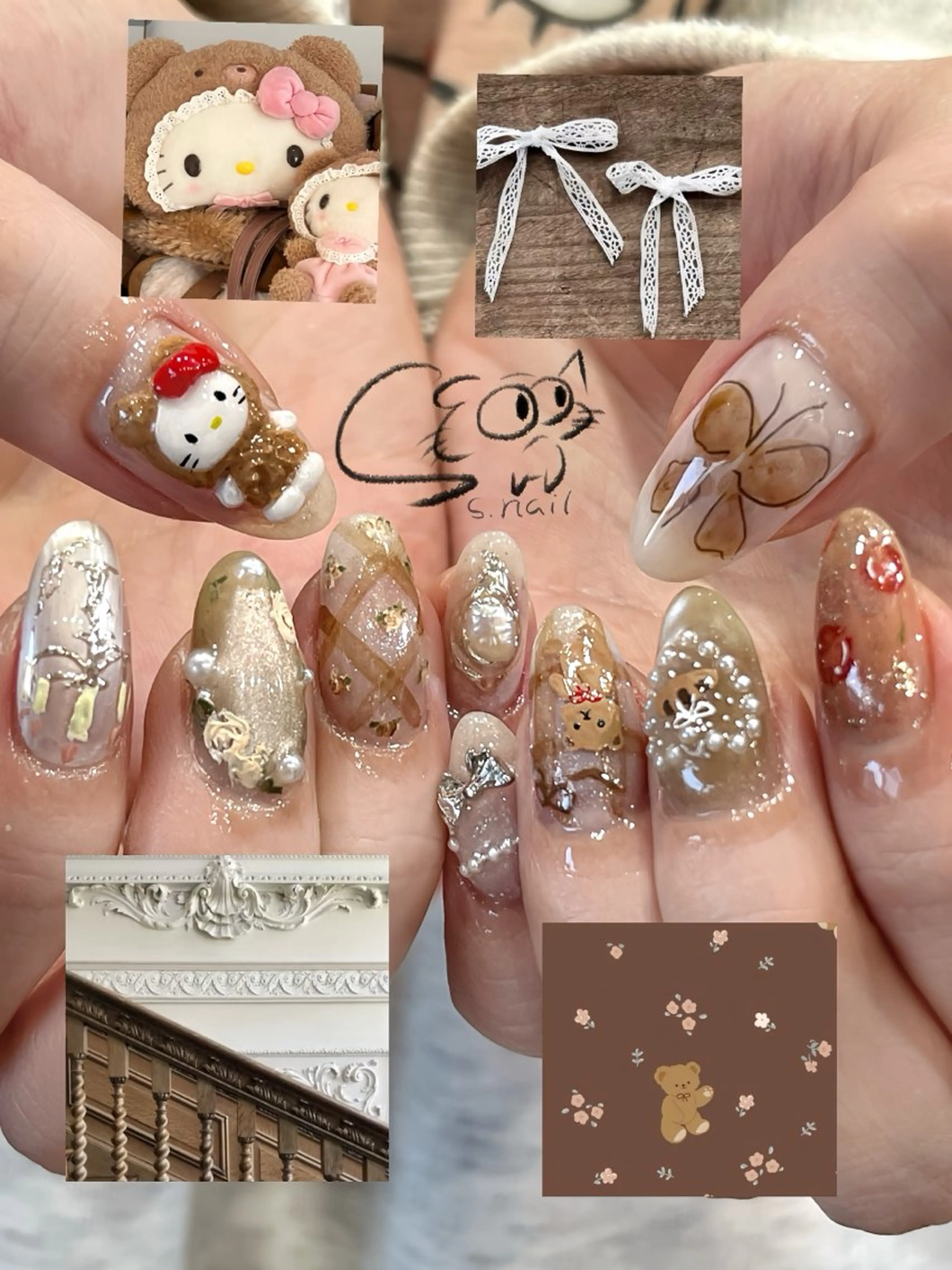 ネイル アートネイル チークネイル フレンチネイル グラデーション マグネットネイル S.nail所属・S.nail _のネイルデザイン