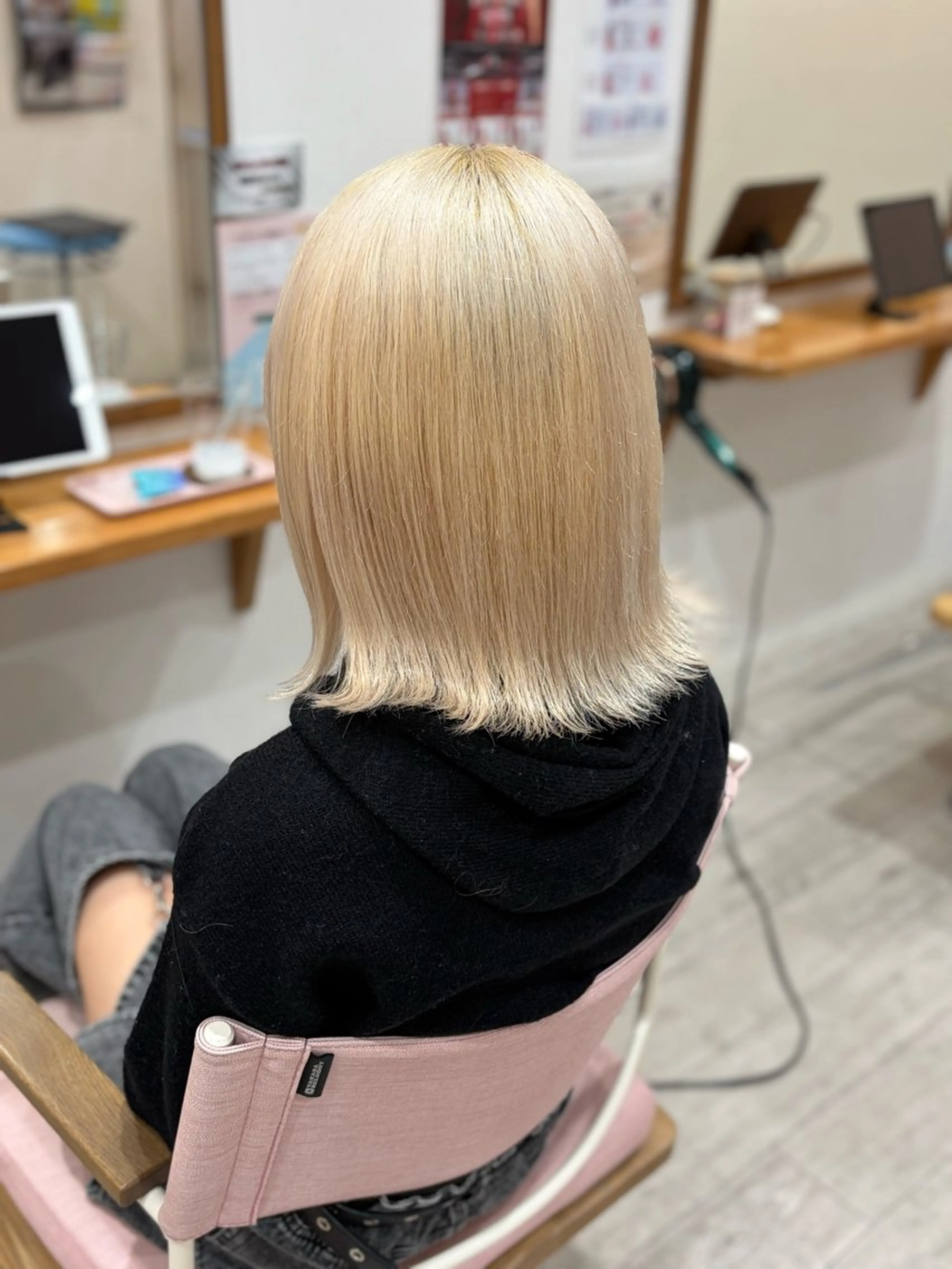 🦋ダブルカラー(ブリーチ込)🦋の写真