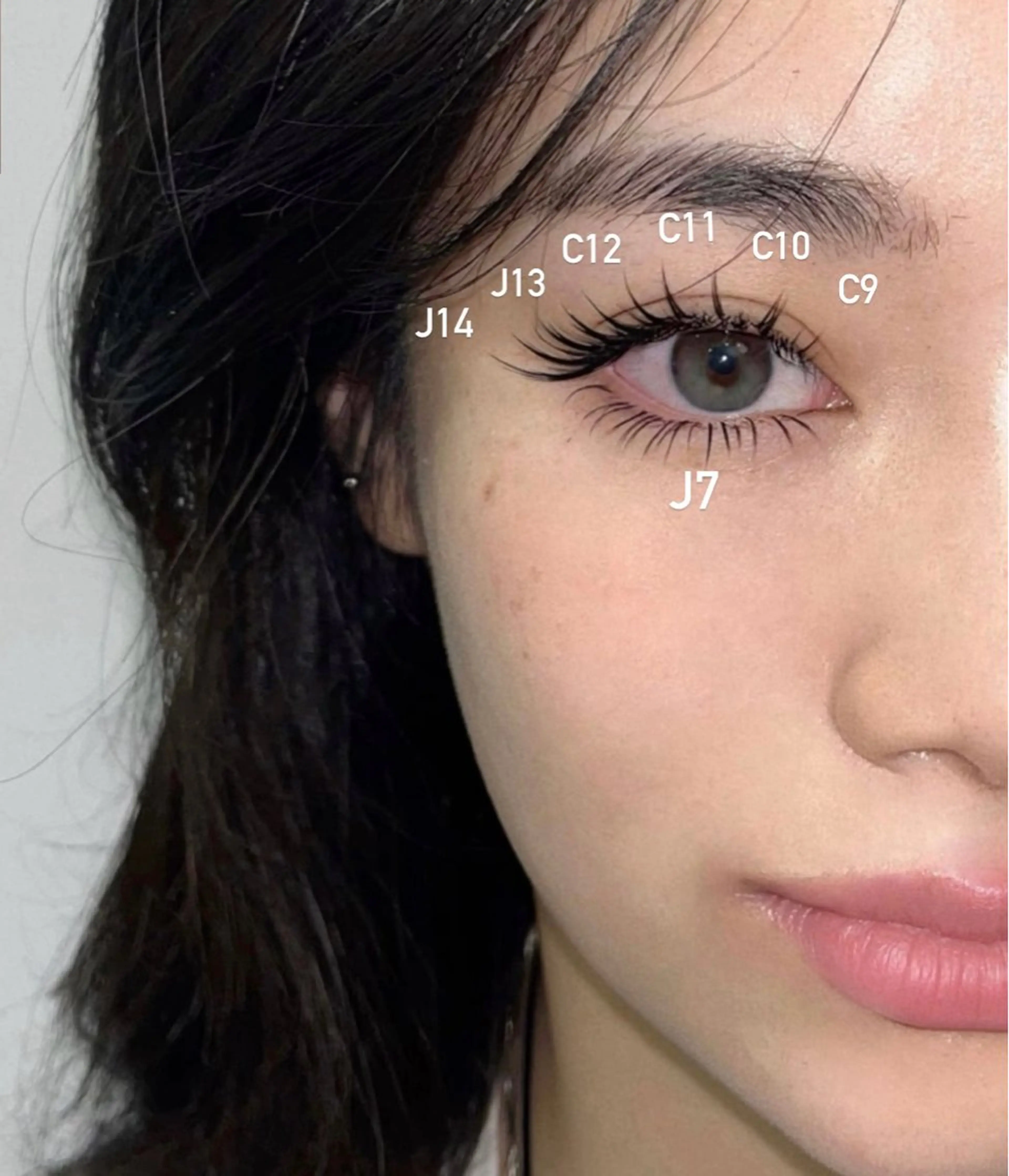 マツエク・マツパ AILEEN *のマツエク・マツパデザイン