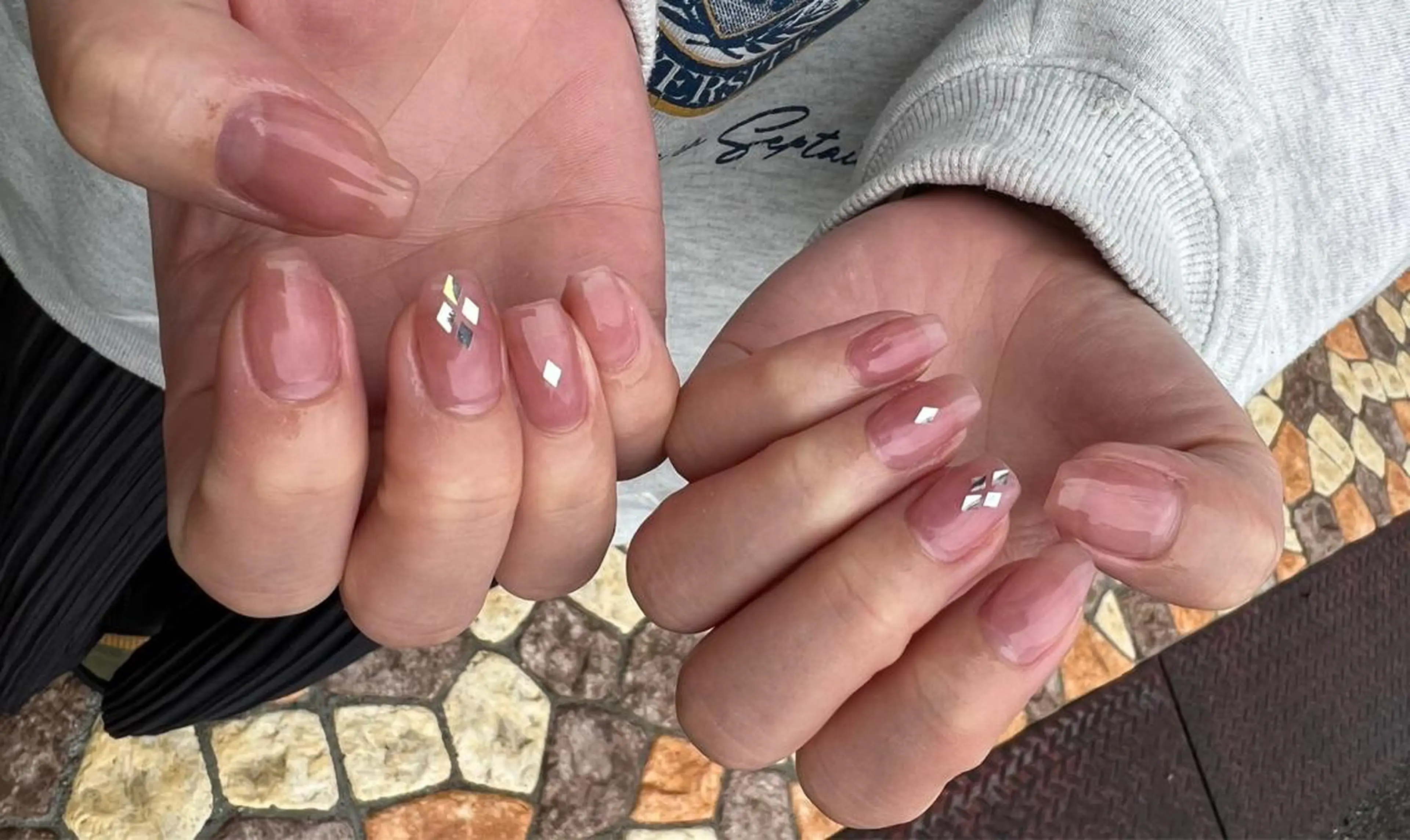 ネイル オフィスネイル シンプルネイル crown KIYOMIのマツエク・マツパデザイン