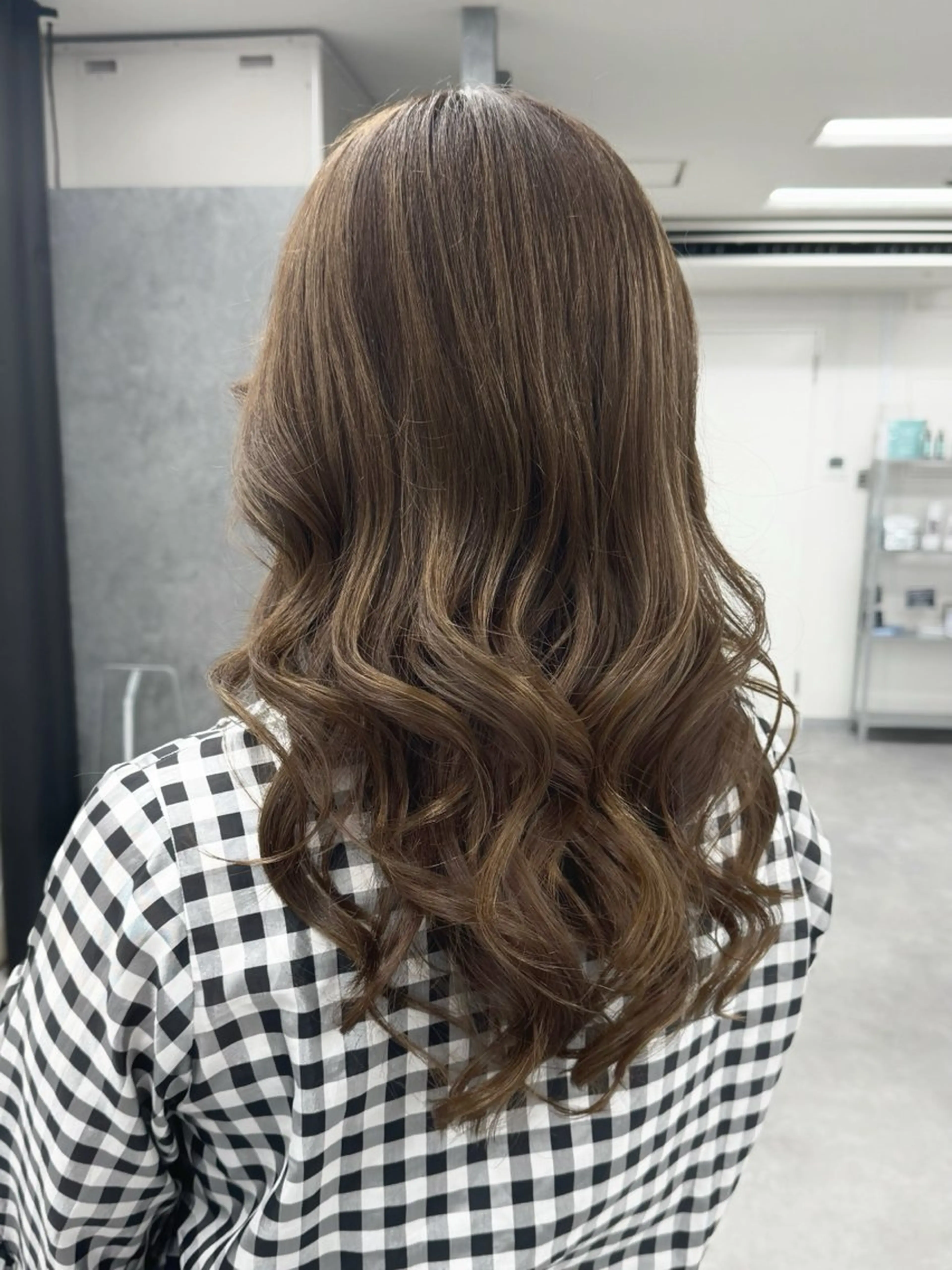 ロング ヘアカラー トリートメント Eir 神戸所属・髪質改善/縮毛矯正 長井 美佐子のヘアスタイル