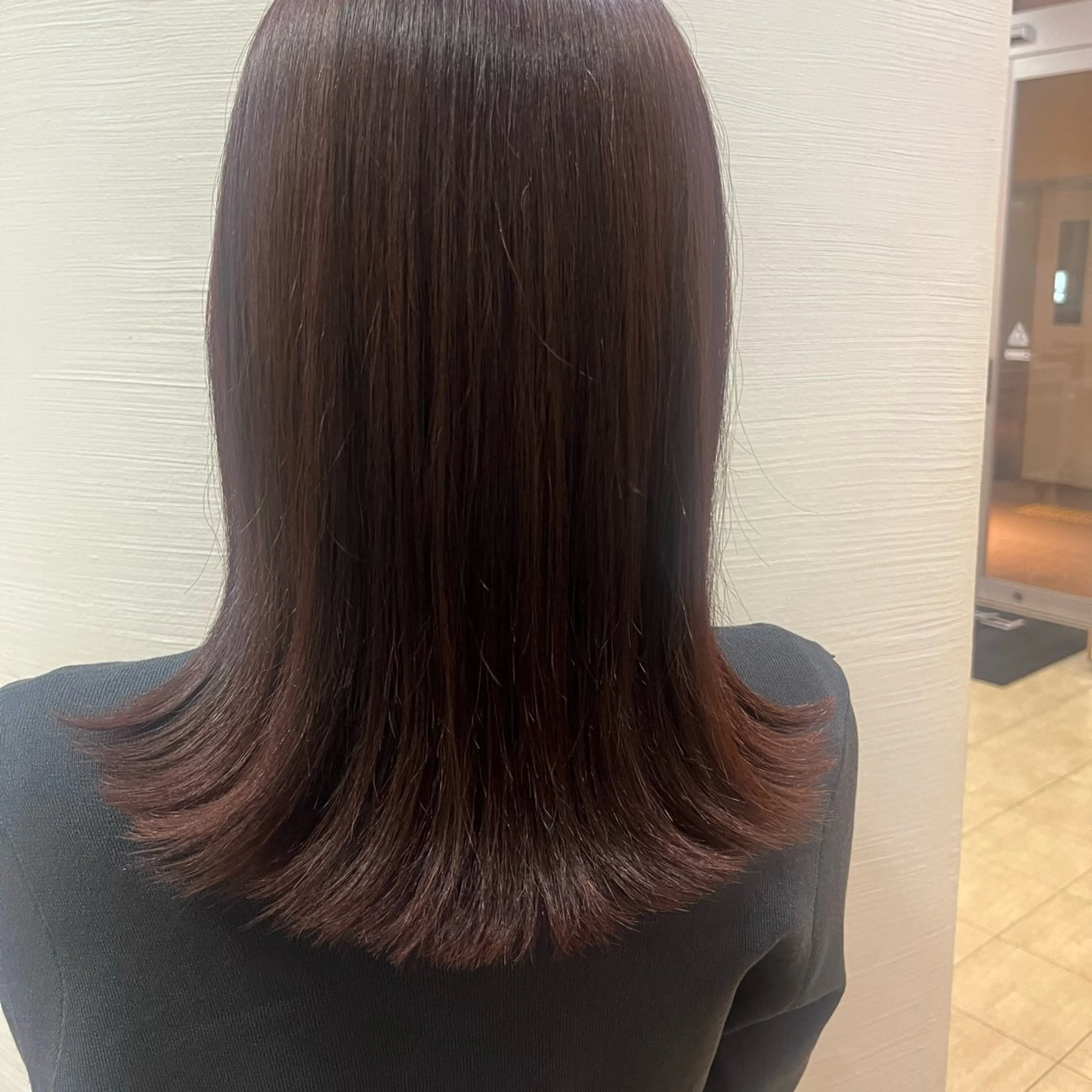 セミロング カット ヘアカラー アトリエファゴ　ハナミズキ店所属・アトリエファゴ Noaのヘアスタイル