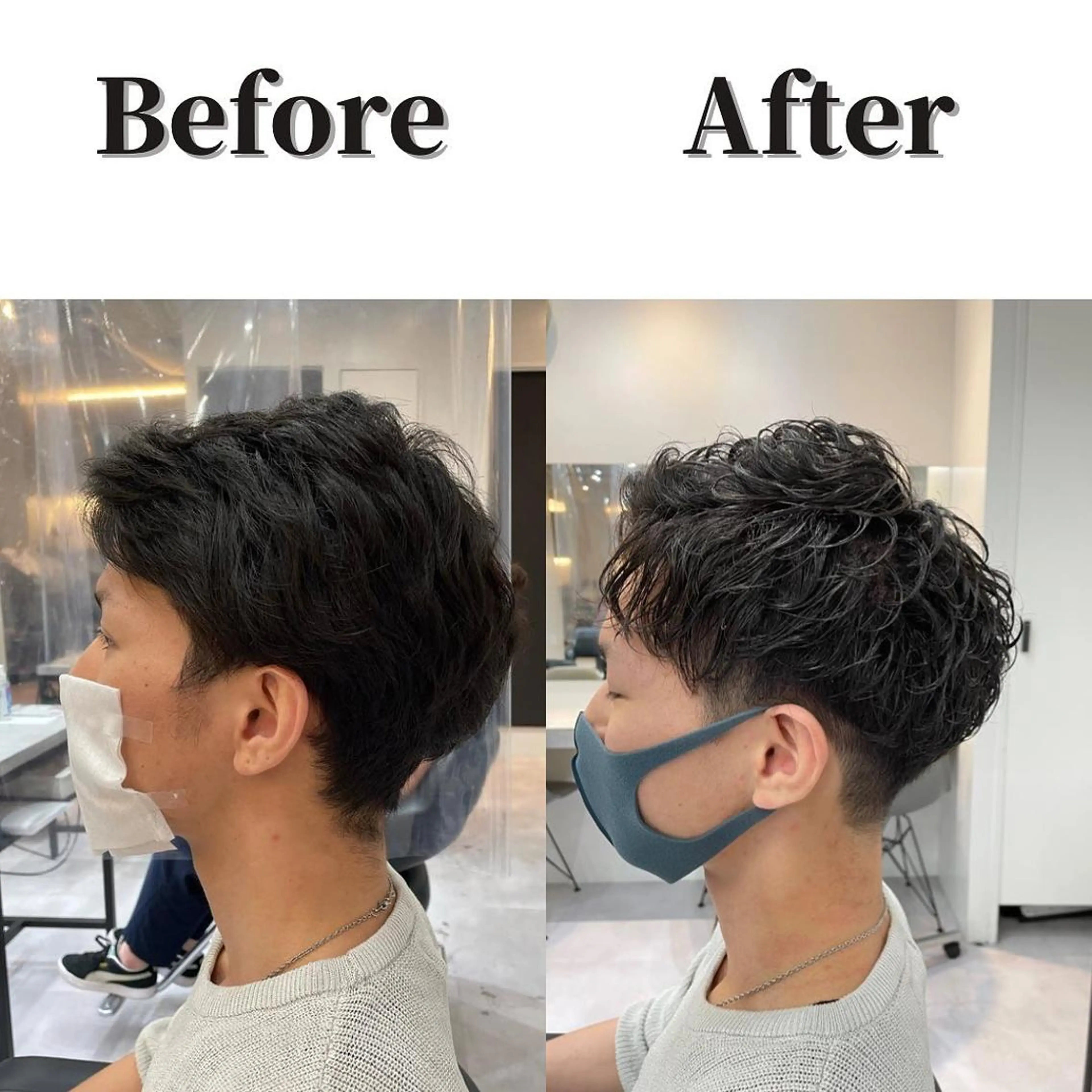 ショート 髪質改善× ハイライト溝江のヘアスタイル