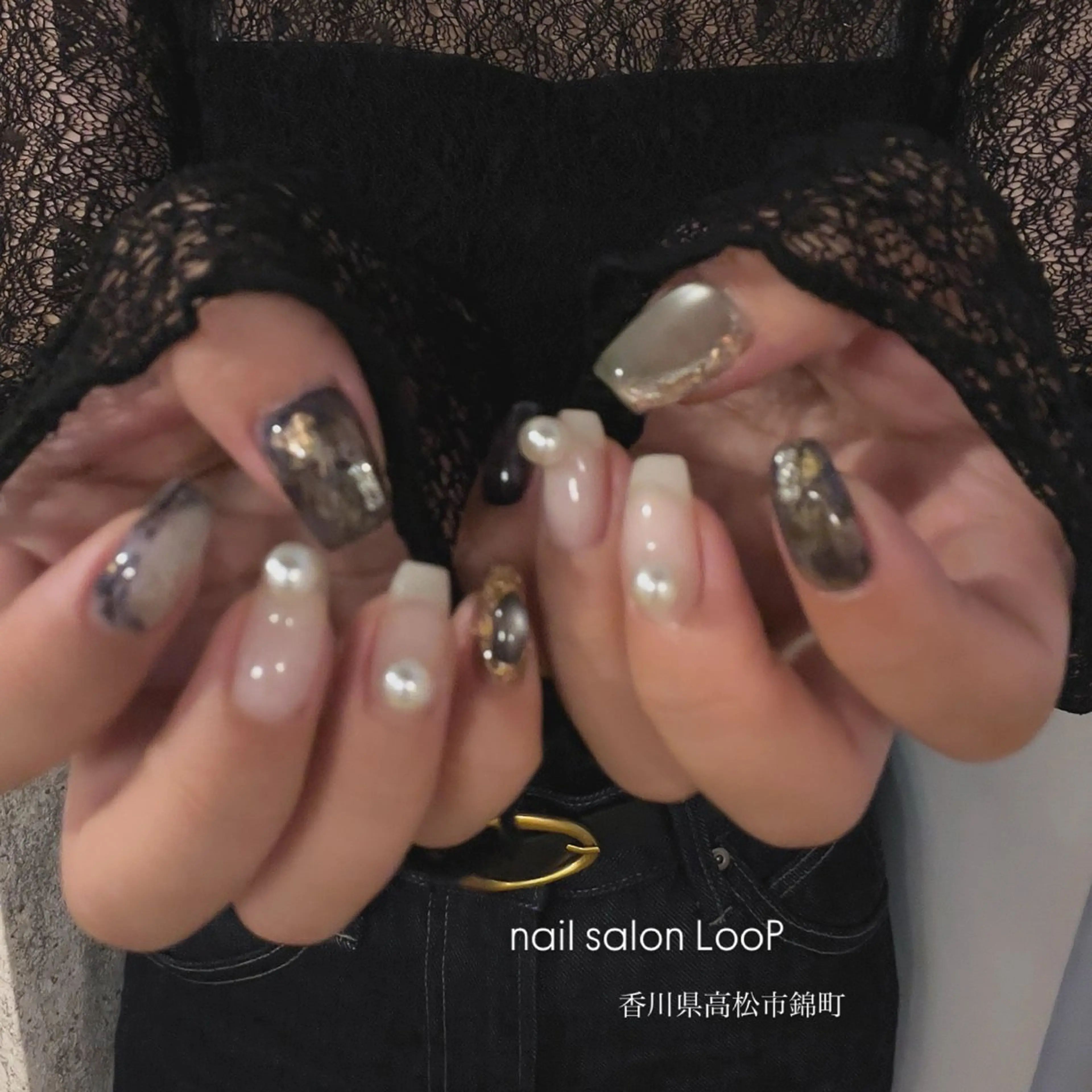 ネイル ハンドネイル LooP riho / nuanceのネイルデザイン