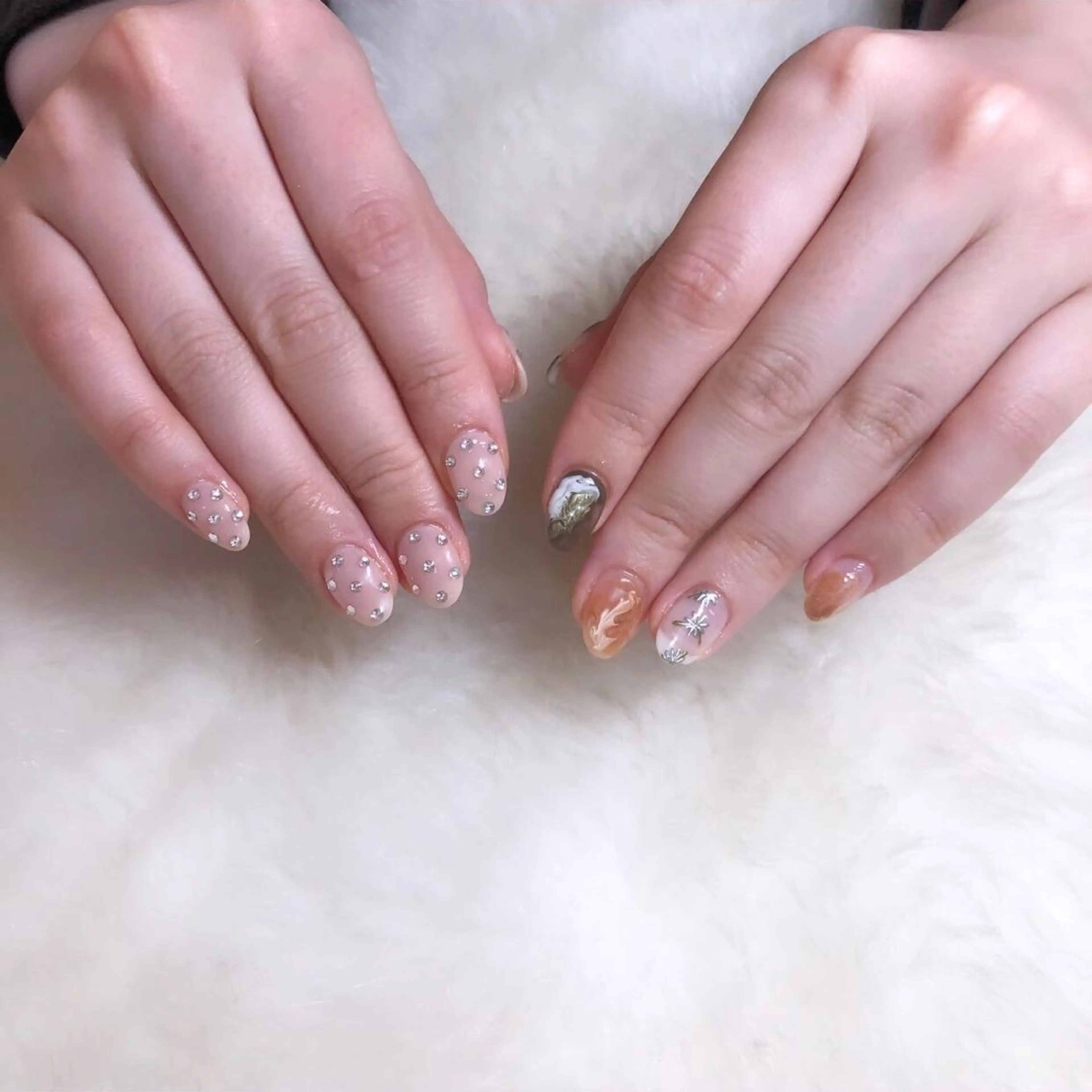 ネイル ハンドネイル フットネイル ハンドケア Nes.Nail所属・Miyagi Asamiのネイルデザイン