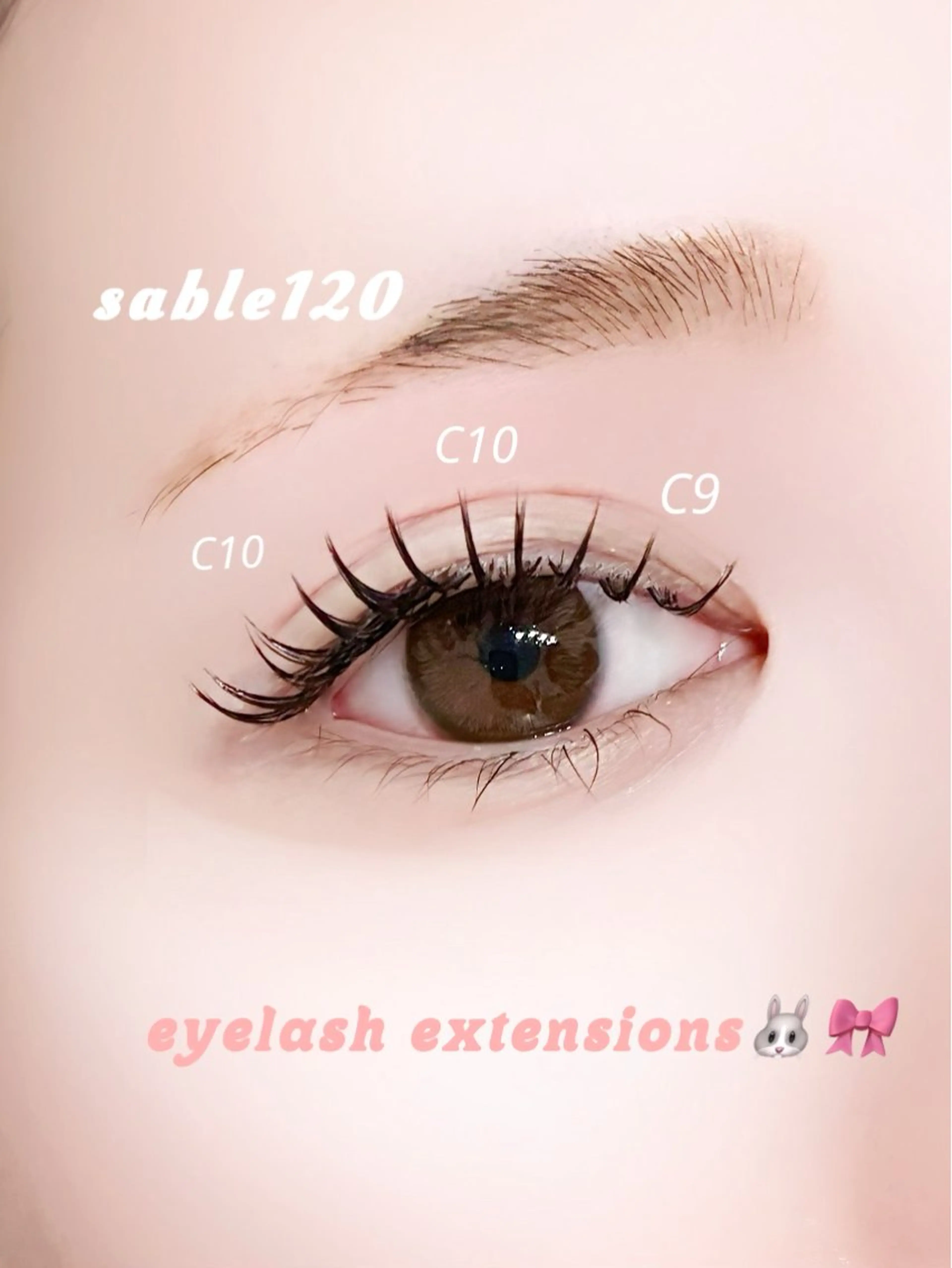 マツエク・マツパ 🍒‪ Nozomi🎧‎のマツエク・マツパデザイン