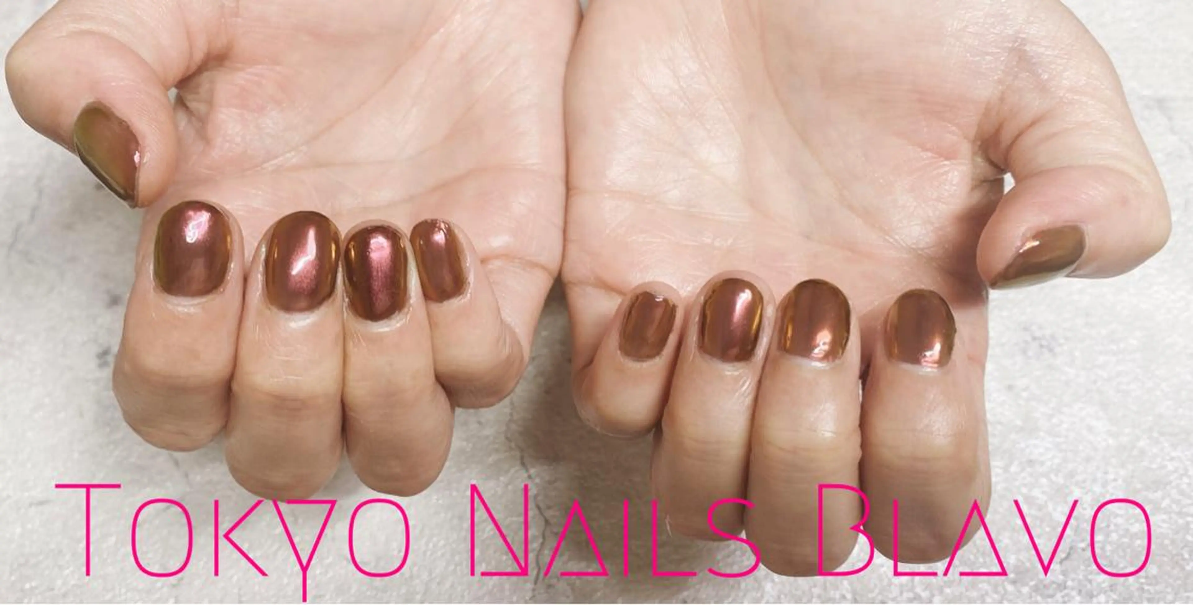 ネイル ワンカラーネイル T.N.B 山本陽子のネイルデザイン