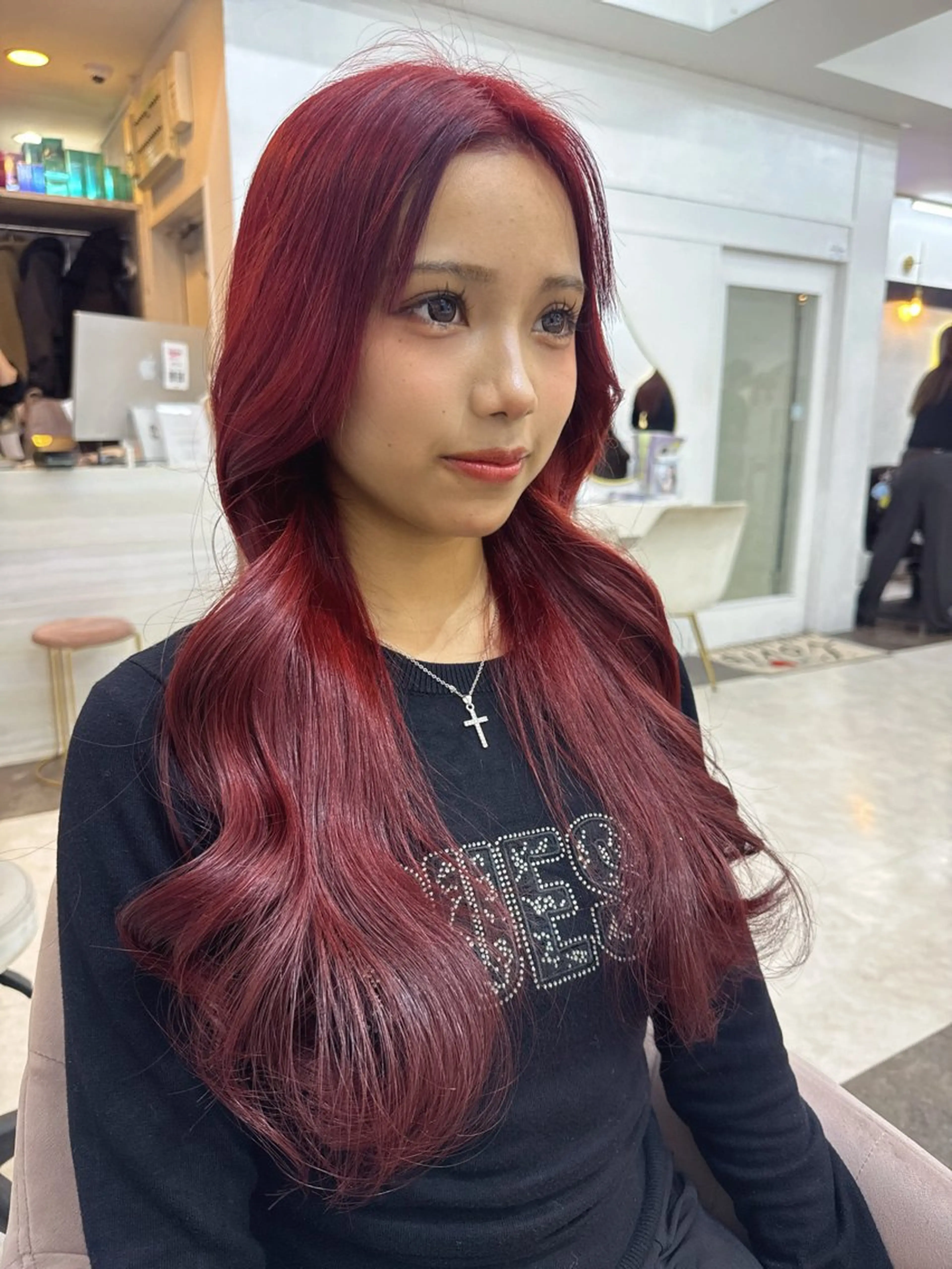 ロング ヘアカラー 🎀ikuno🎀 Lovis 🫧艶髪のヘアスタイル