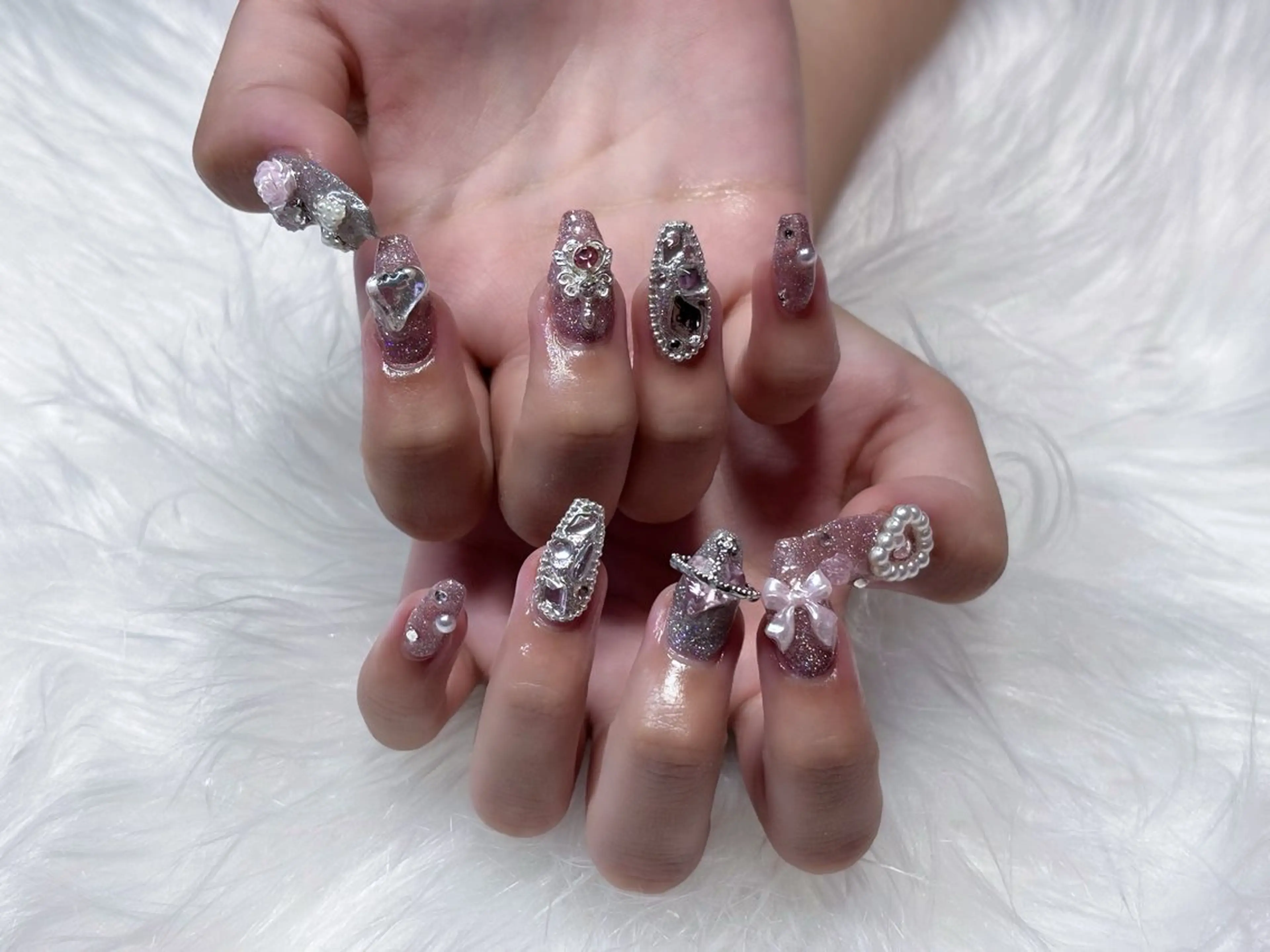 ネイル ハンドネイル フットネイル 番園 あかねのネイルデザイン