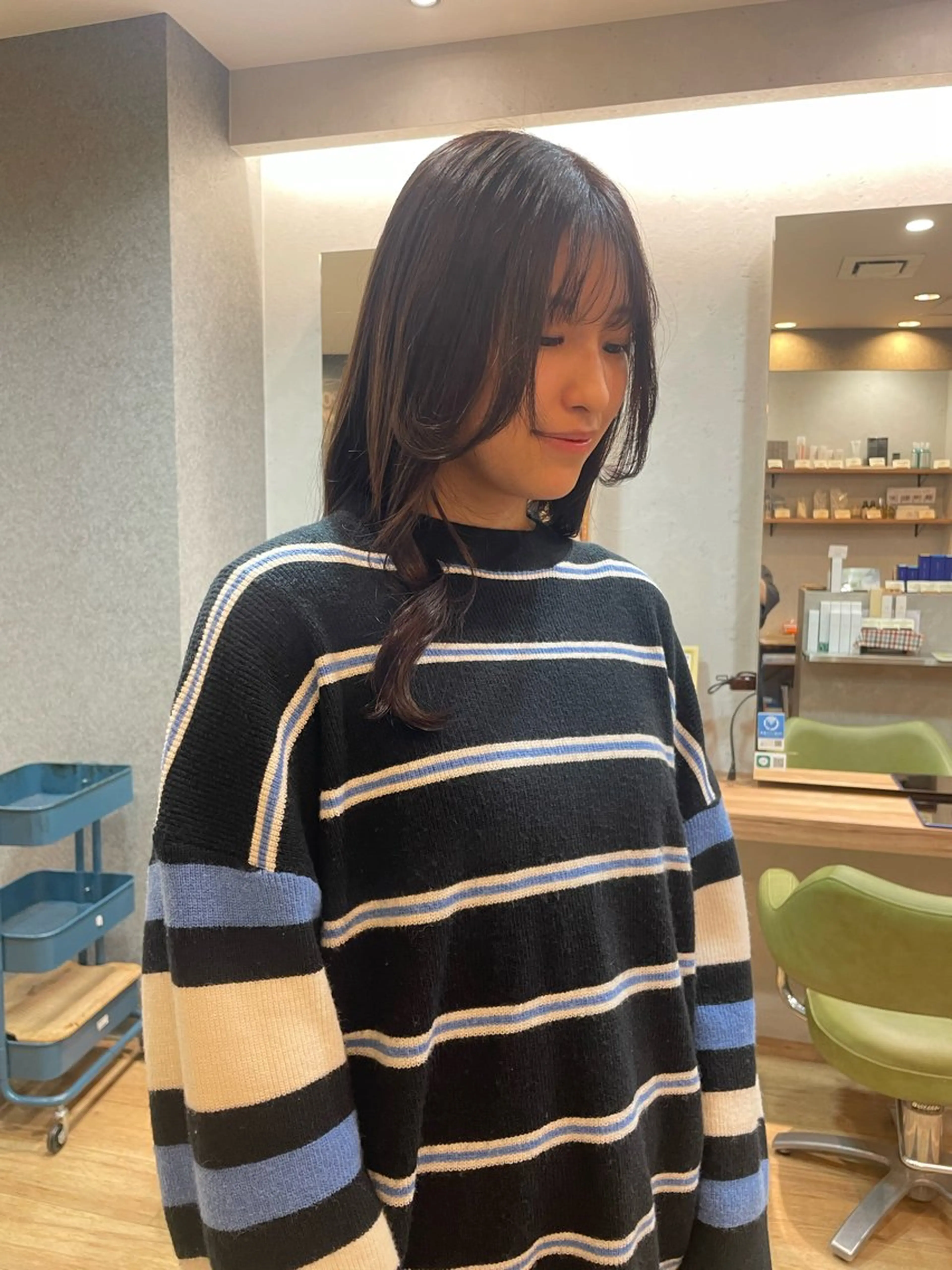 ロング カラー ブリーチ ブラウンカラー 髪質改善/Bloss om🌷高橋沙衣のヘアスタイル