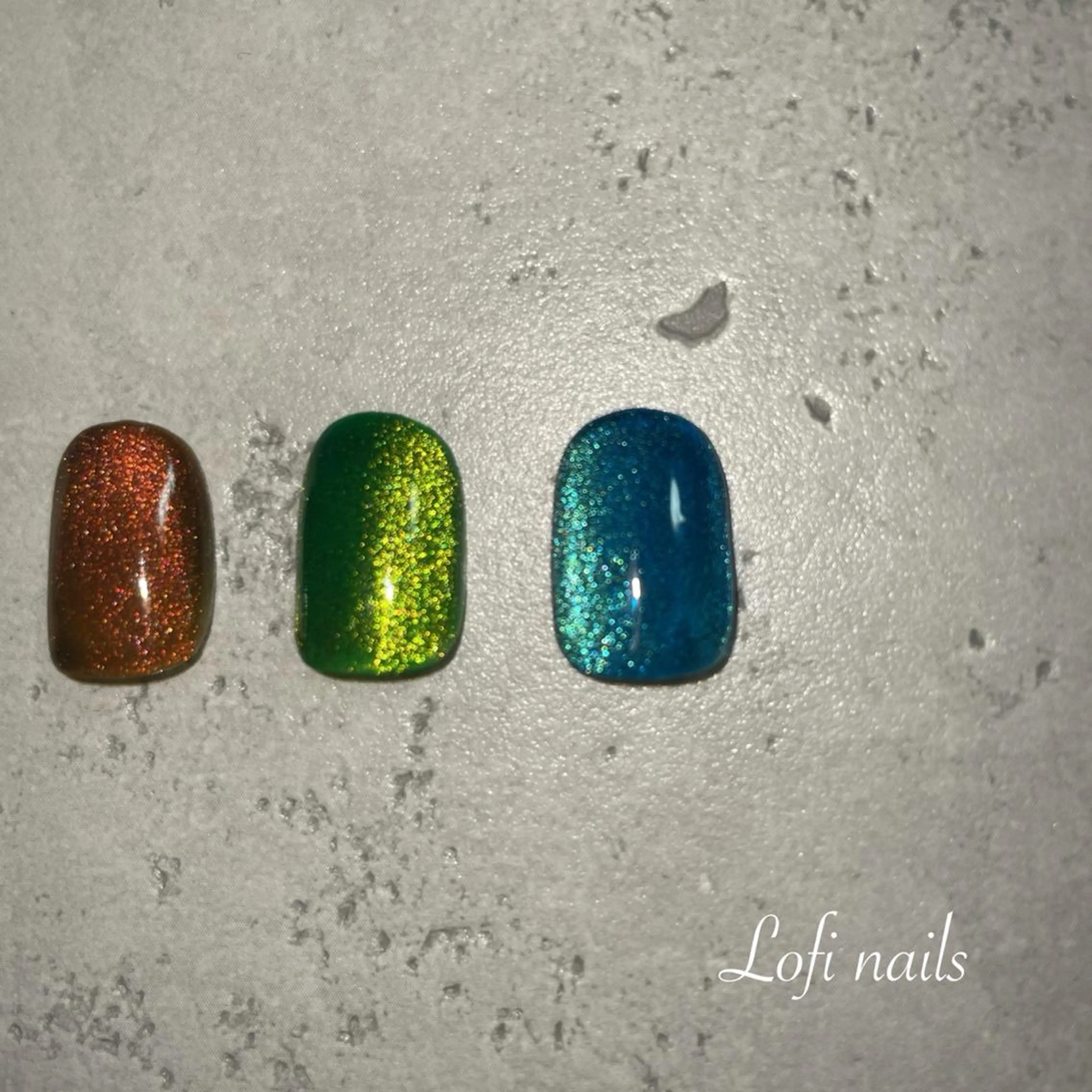 ネイル アートネイル マグネットネイル Lofinails ちひろのネイルデザイン