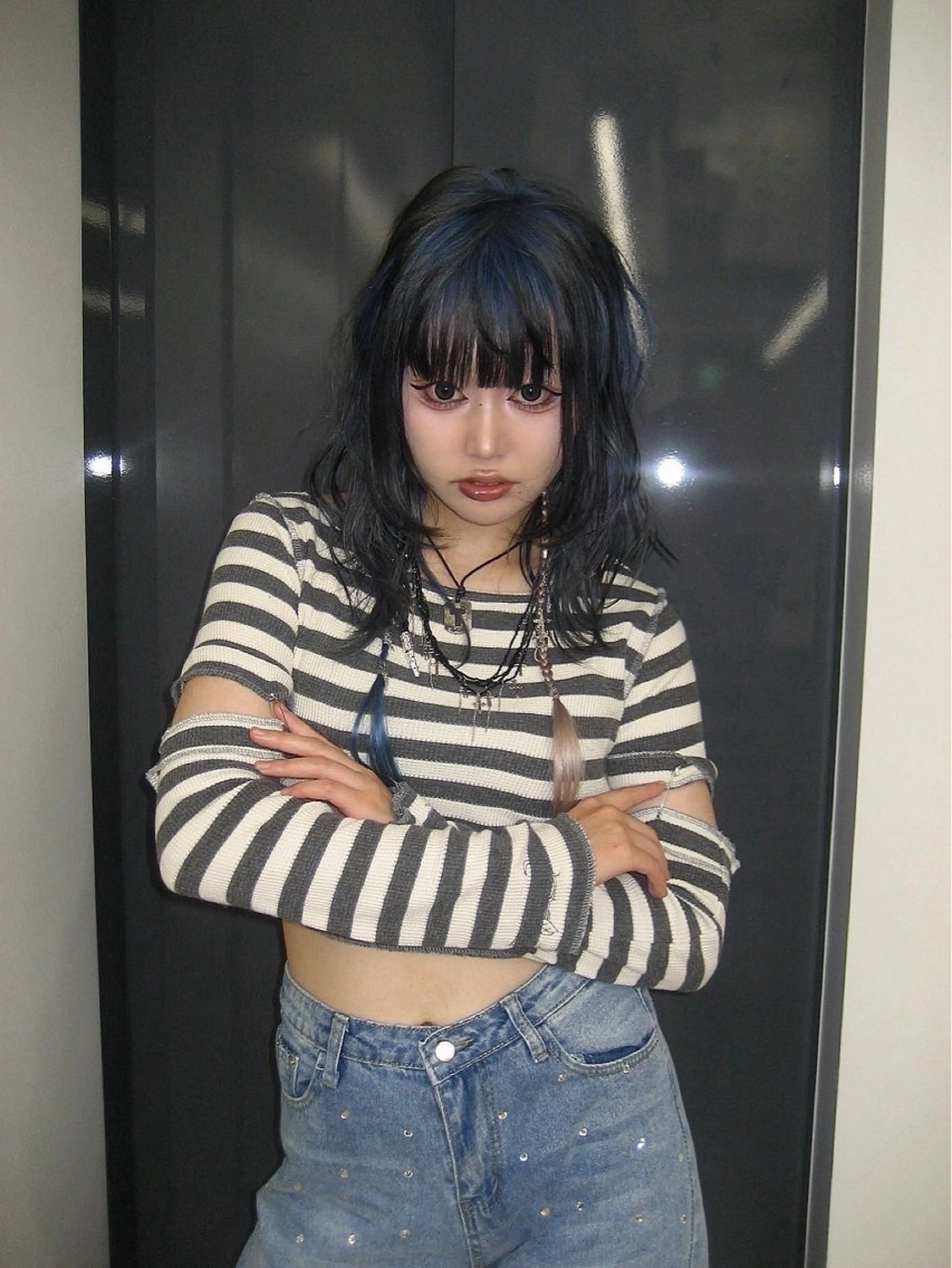 セミロング 山口 あかりのヘアスタイル