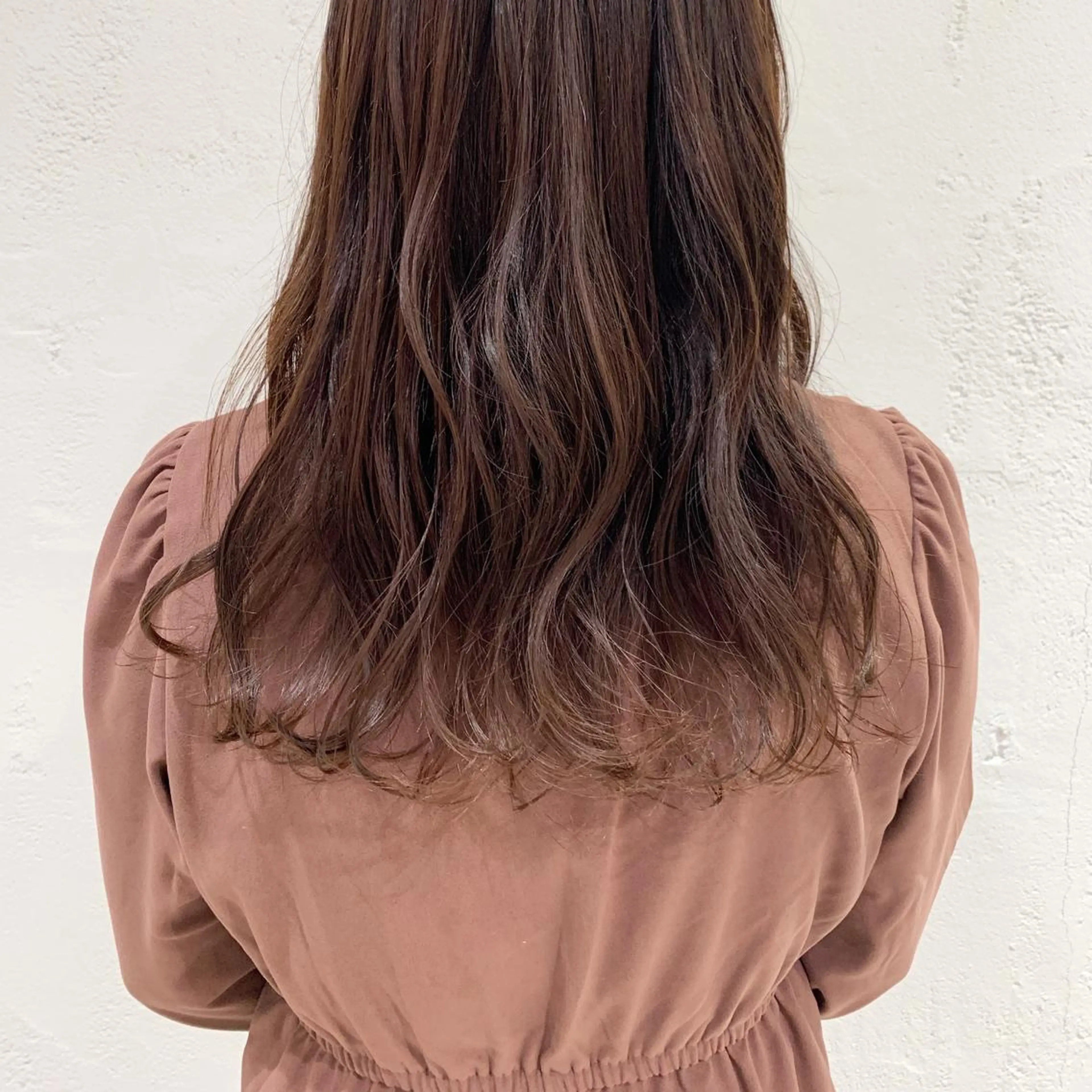 セミロング ヘアアレンジ 🫧透明感カラー/ ボブ/小笠原汐海🪽のヘアスタイル