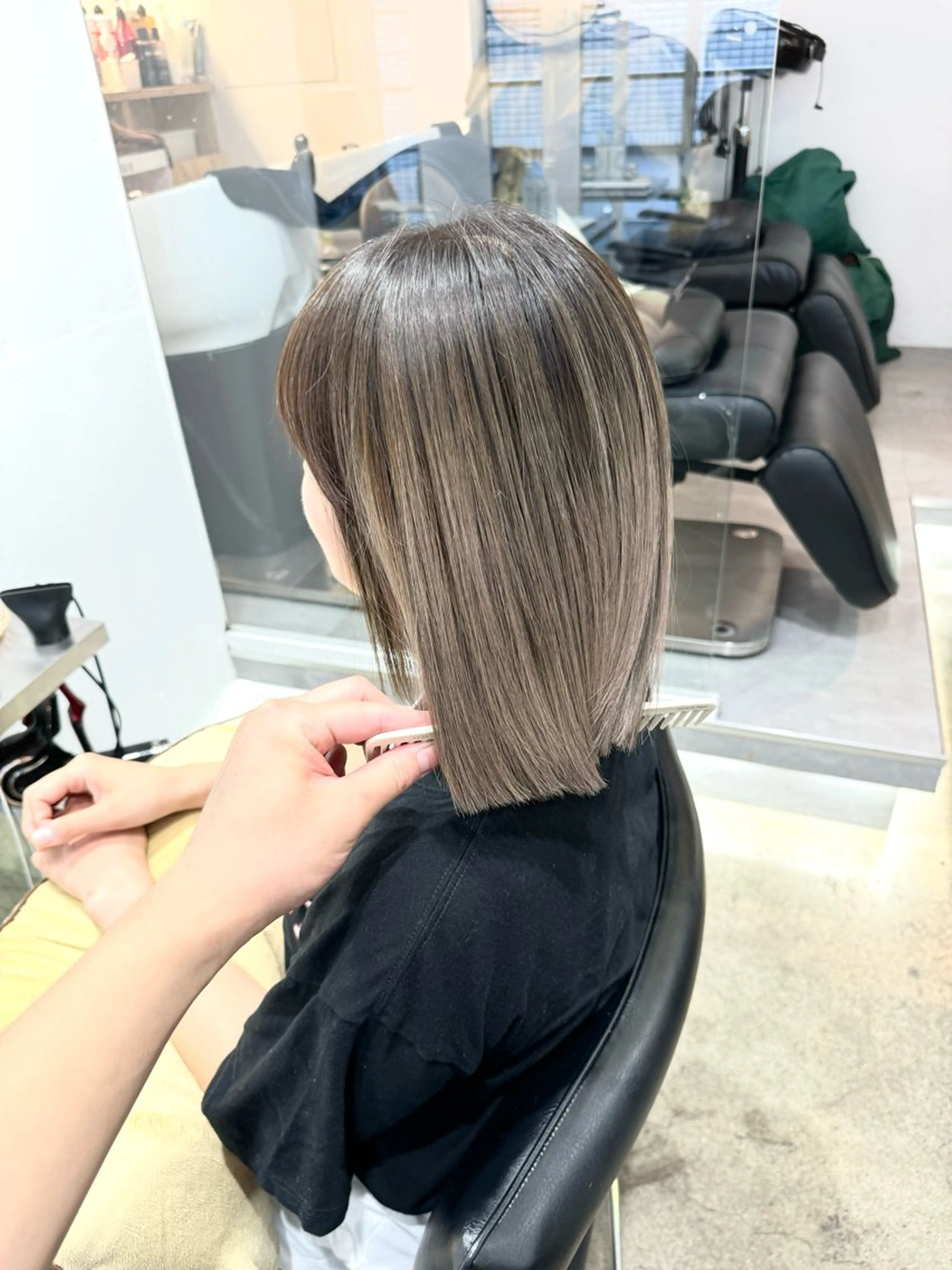 ミディアム JUNYA 海外ガールヘアのヘアスタイル