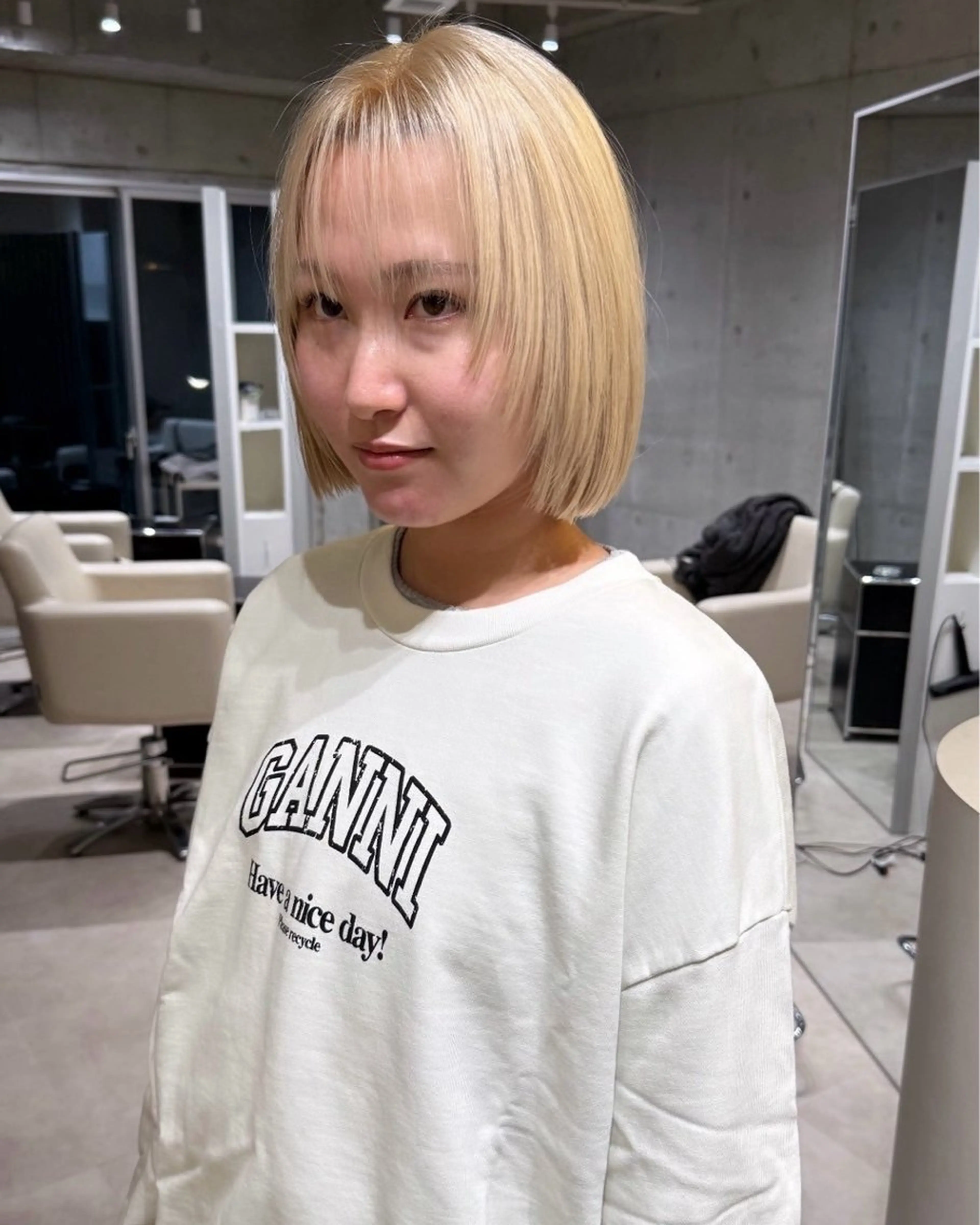 《U25限定！》ボブカット➕カラー➕ブリーチ🎀の写真