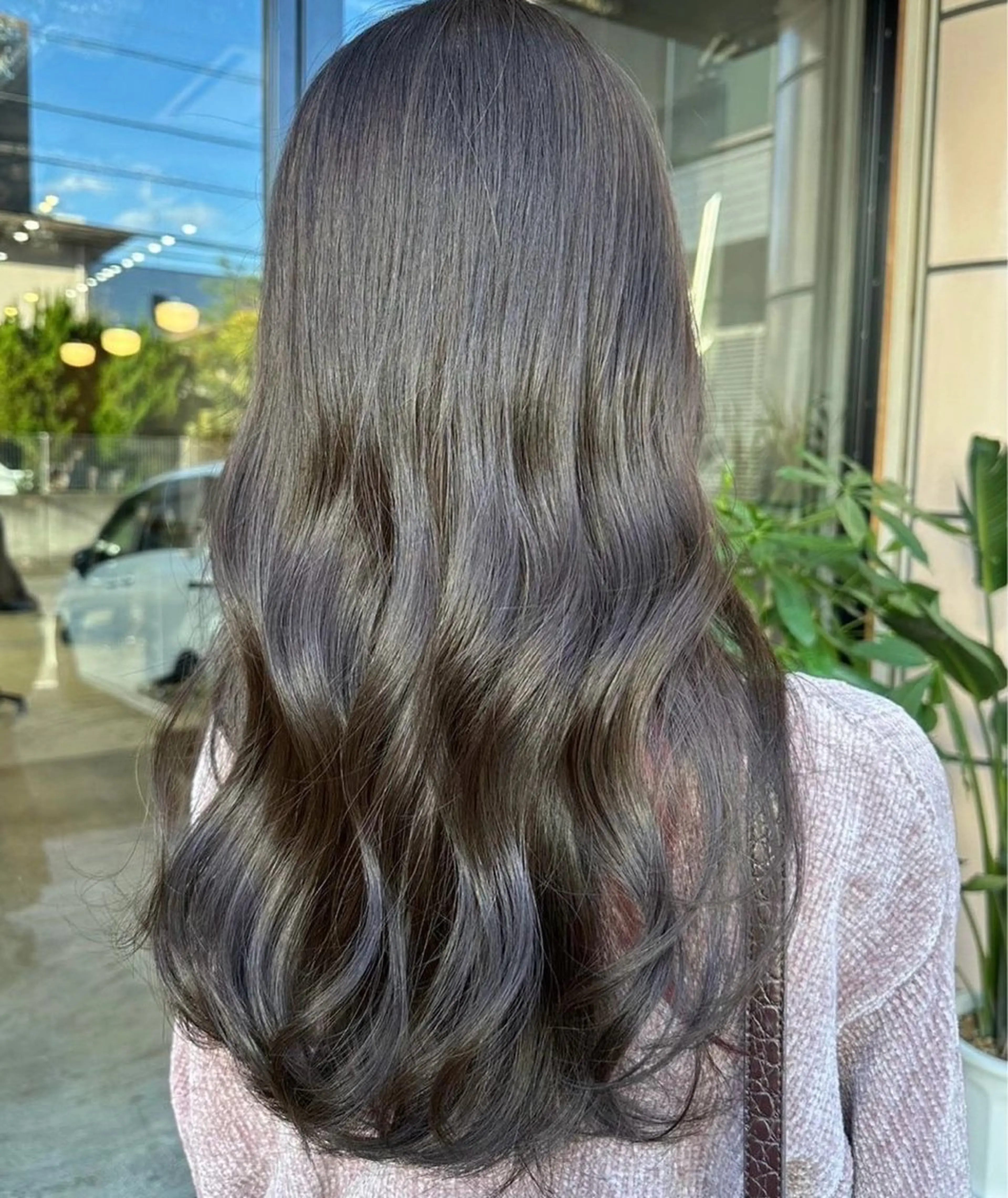 カラー ヘアカラー トリートメント 水光艶カラー/ 艶ブリーチ/颯のヘアスタイル