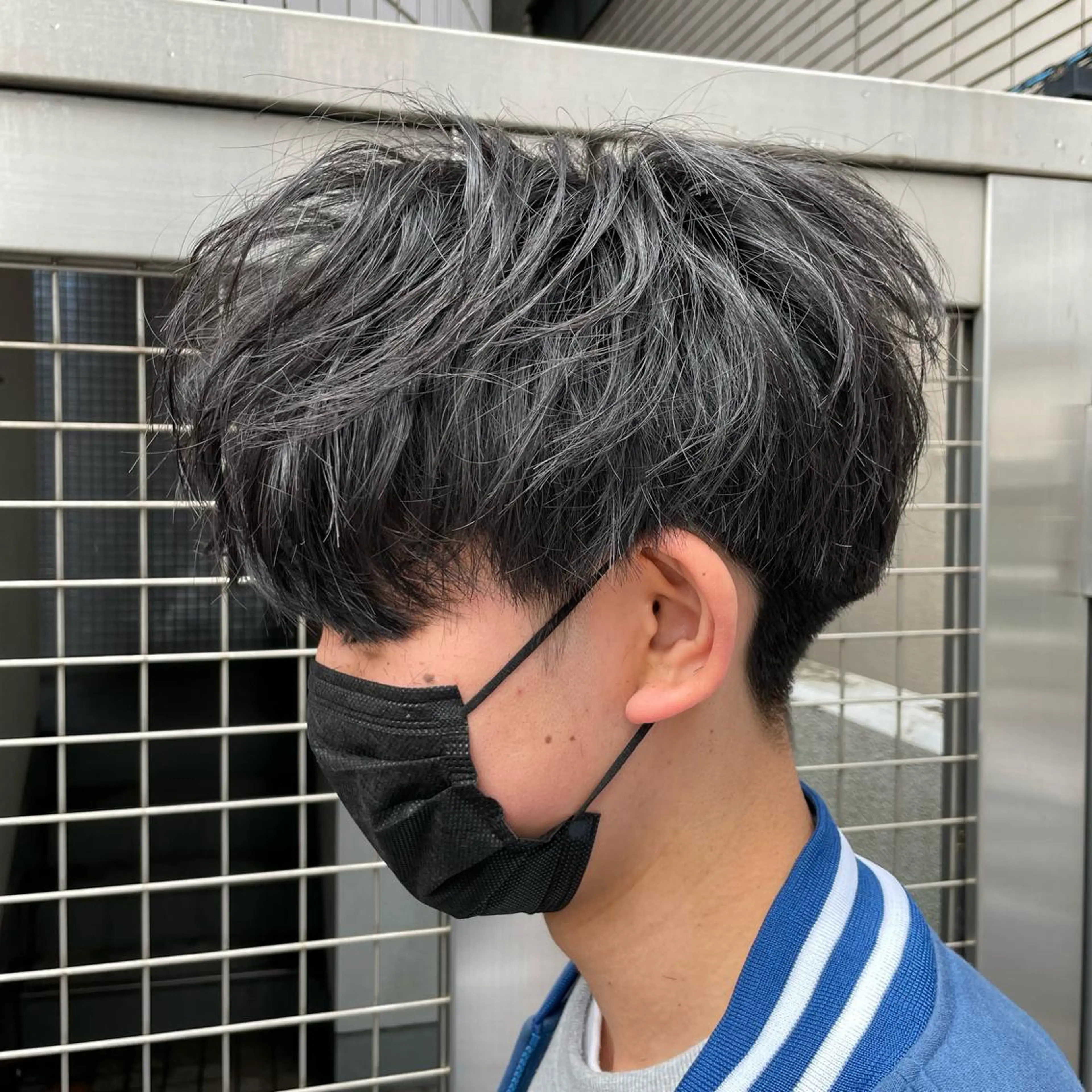 ショート パーマ メンズ カット パーマ 【メンズ縮毛矯正】 田中秀斗のヘアスタイル