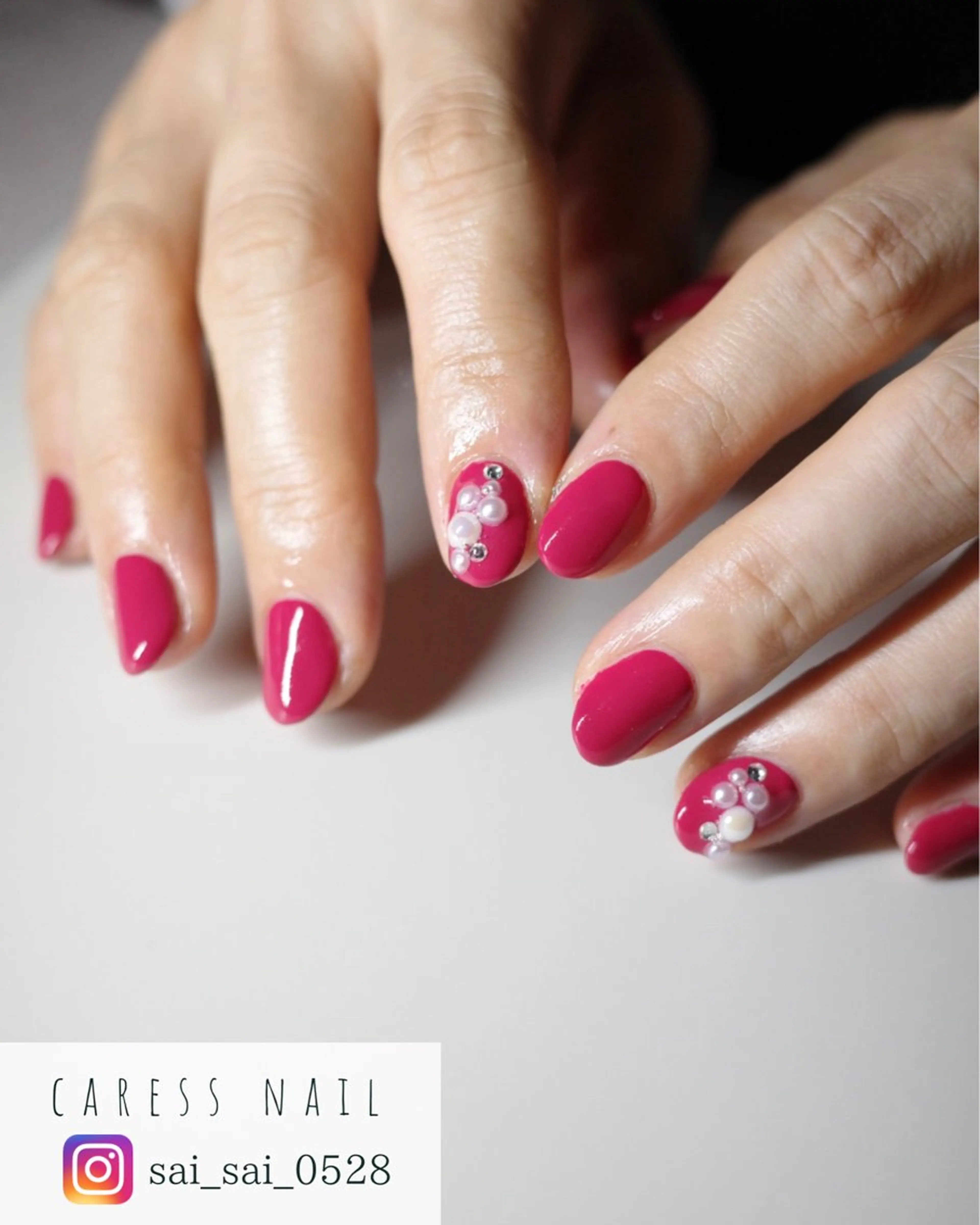 ネイル caress  nail カレスネイル　代々木上原所属・カレスネイル さいのネイルデザイン