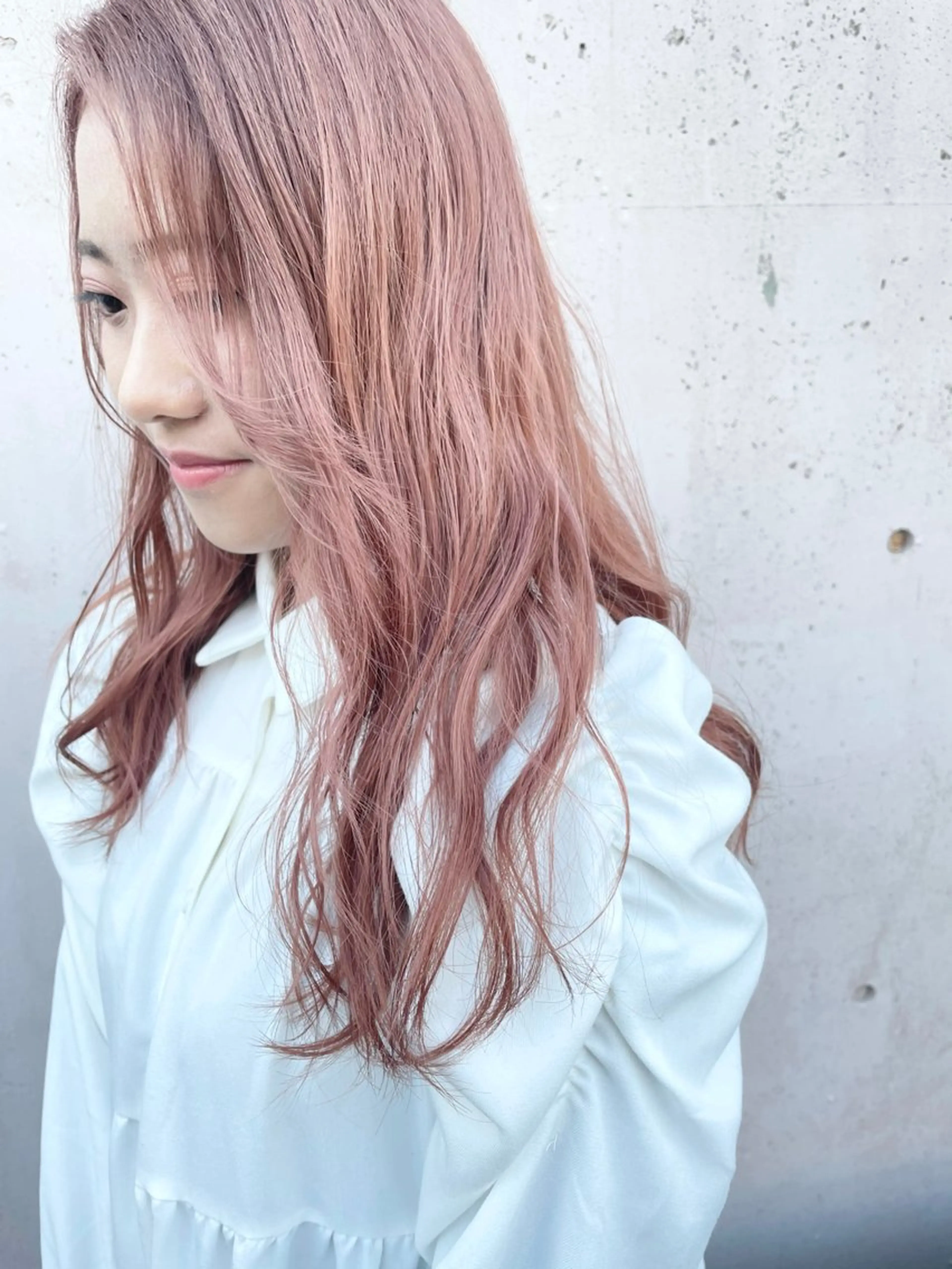 ロング カラー ヘアアレンジ 片山千晴✨ツヤ髪 ✨顔まわりカット✨のヘアスタイル