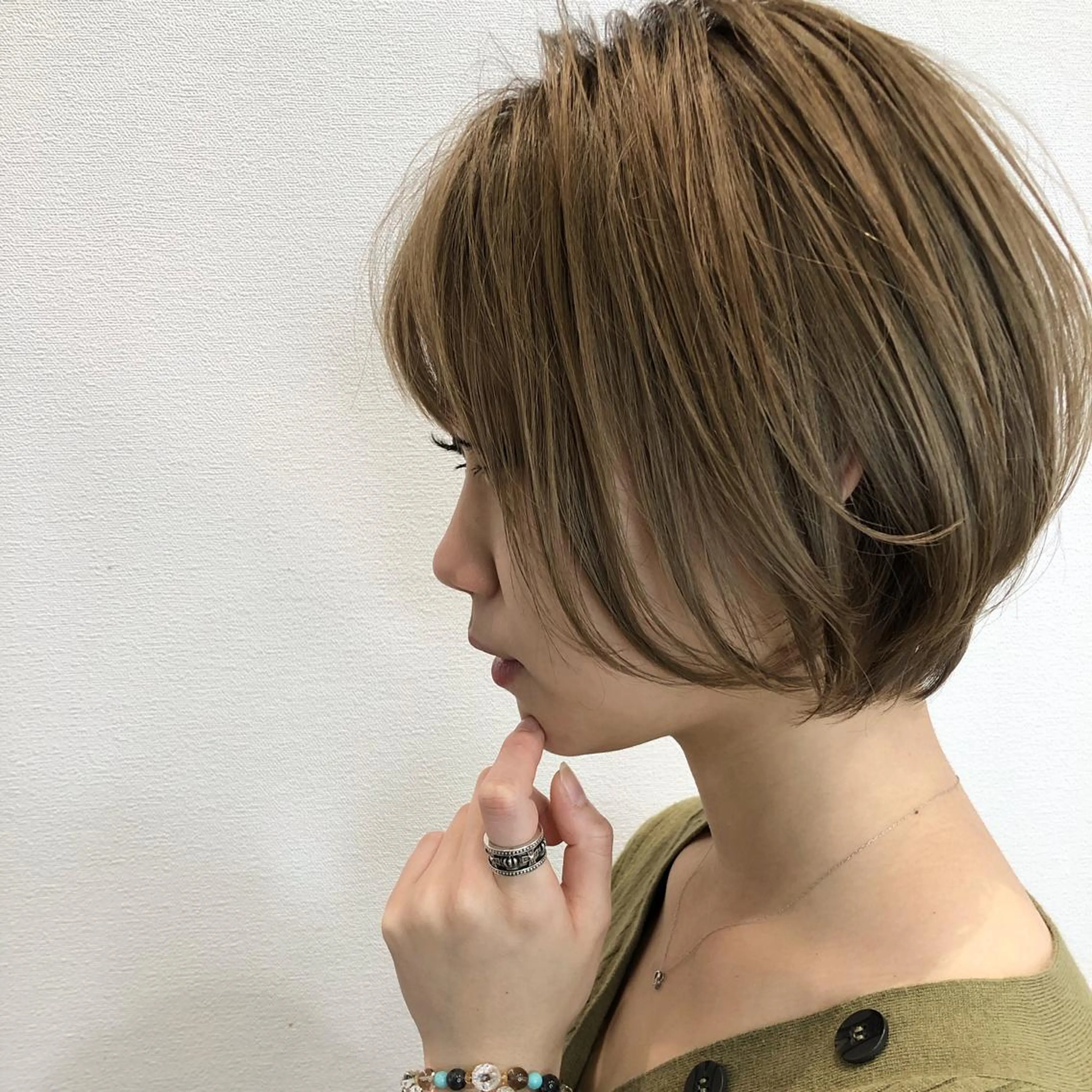 ショート 日野・八王子縮毛矯正 ワタナベリョウマのヘアスタイル