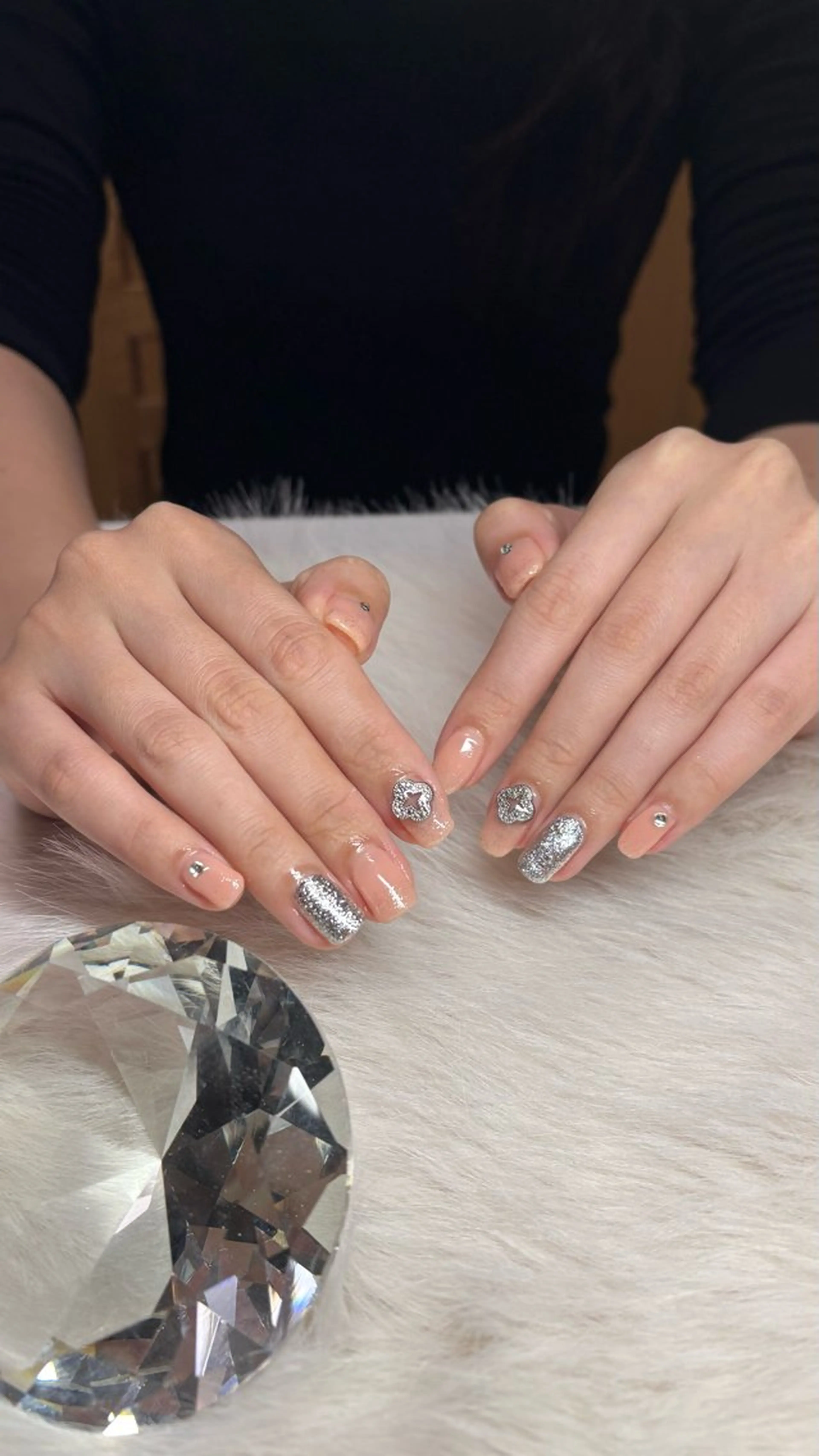 オフなし💅🏽長さ出し10本➕定額デザイン🩷の写真
