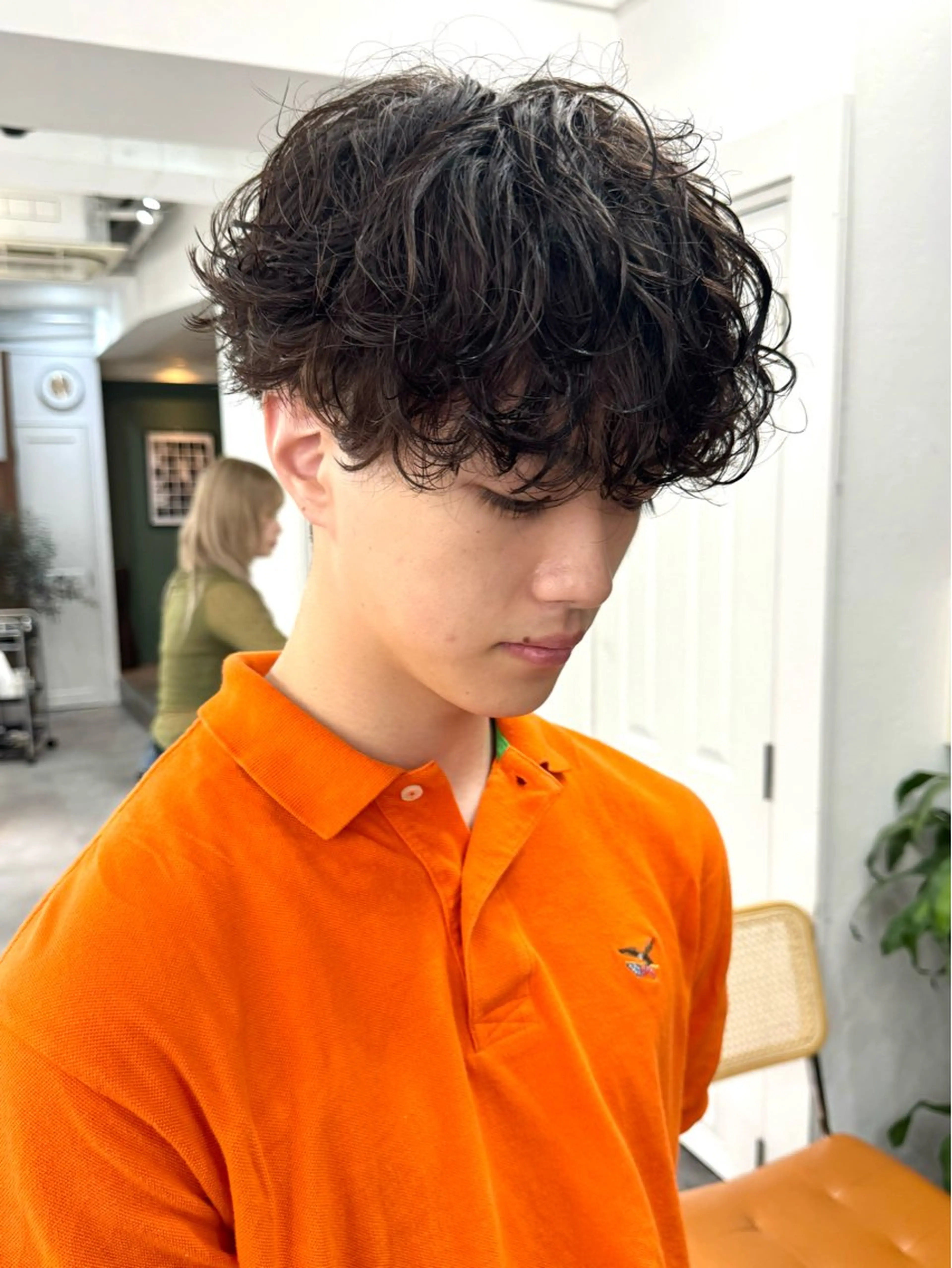 パーマ メンズ メンズパーマ カット パーマ トリートメント シャドウパーマ/ 波巻パーマYu-Kiのヘアスタイル