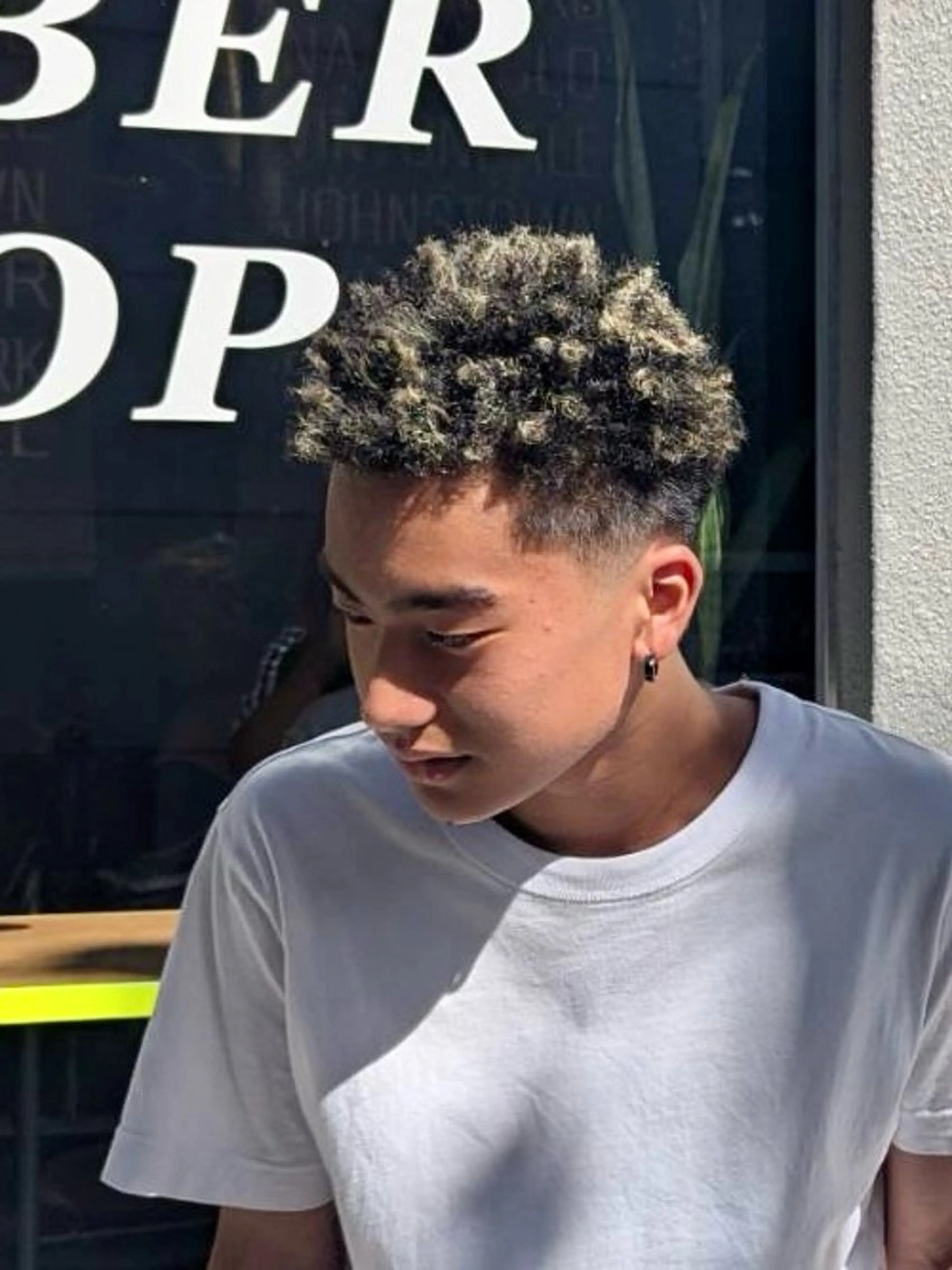 パーマ メンズ カット パーマ CUFFIA 天王寺のヘアスタイル