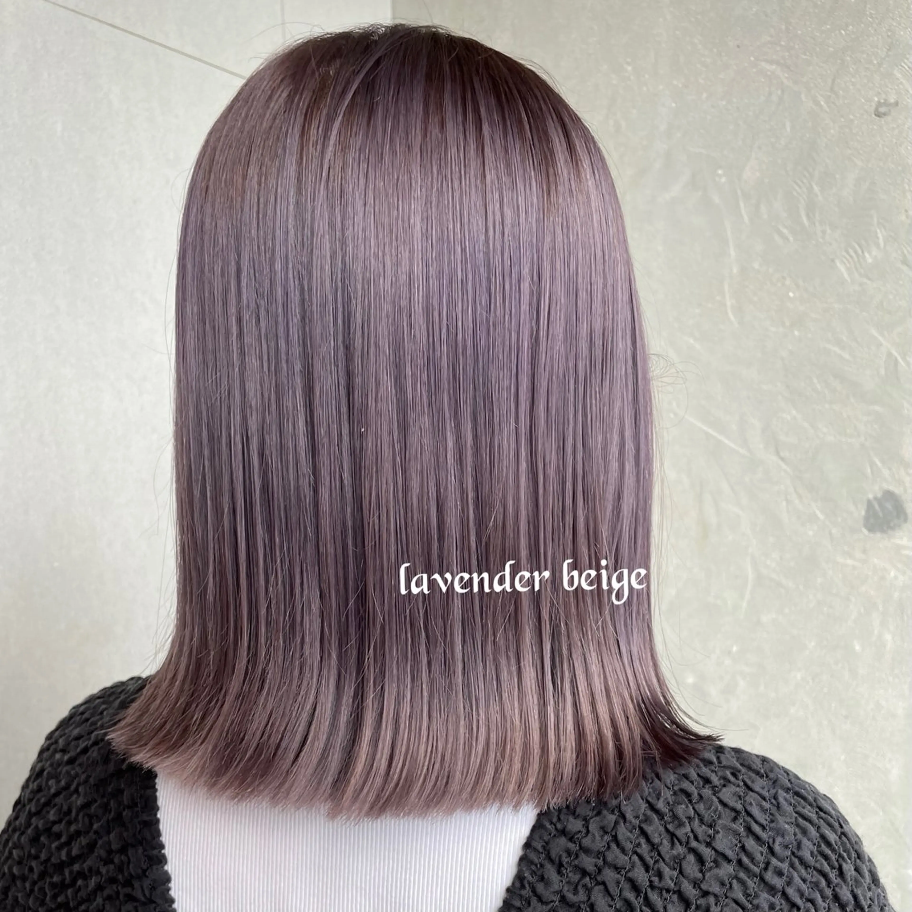 ミディアム カラー カット ヘアカラー トリートメント 綾 里🪽のヘアスタイル