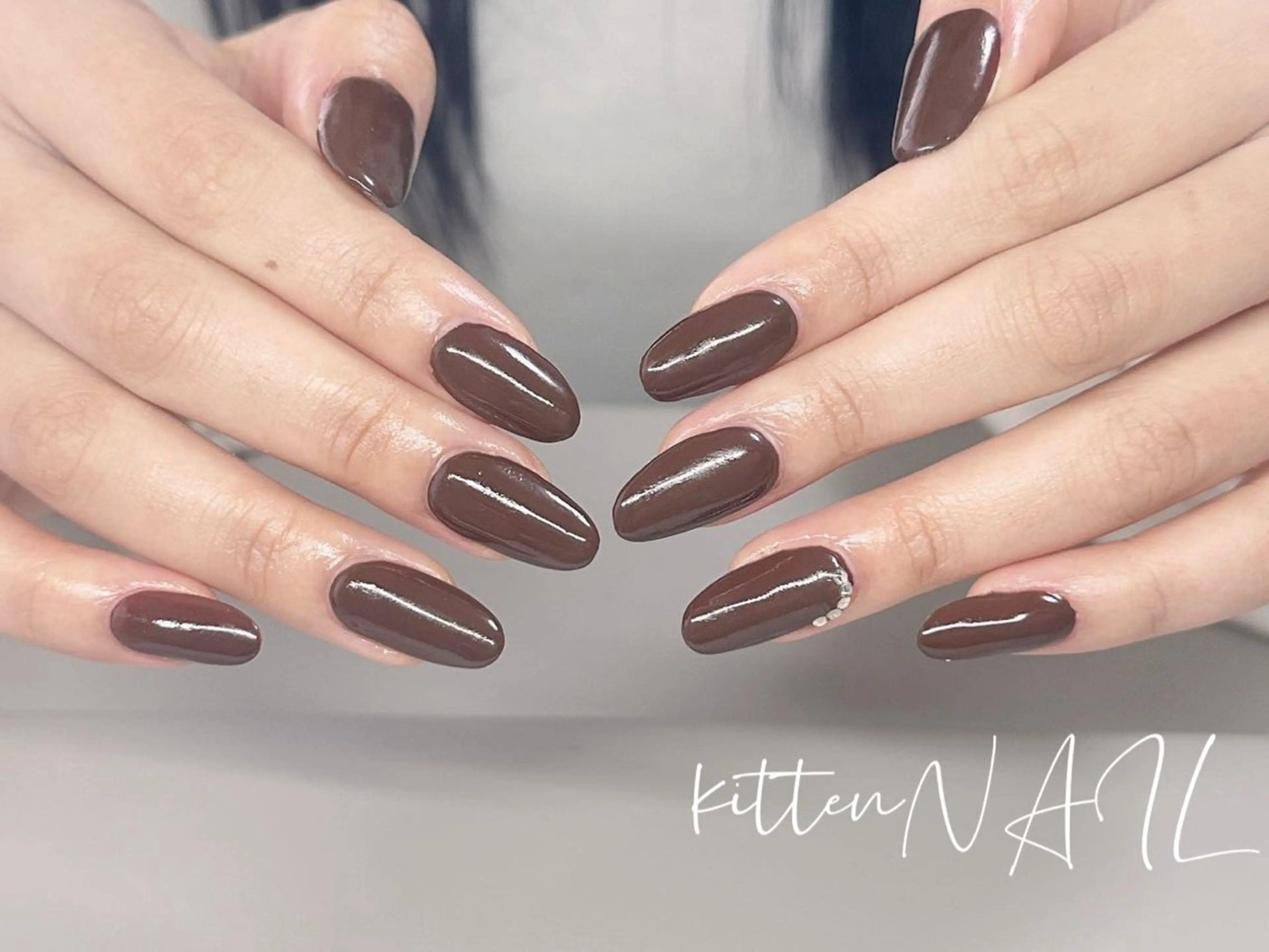 ネイル コネコネイルサロン モデル用のネイルデザイン