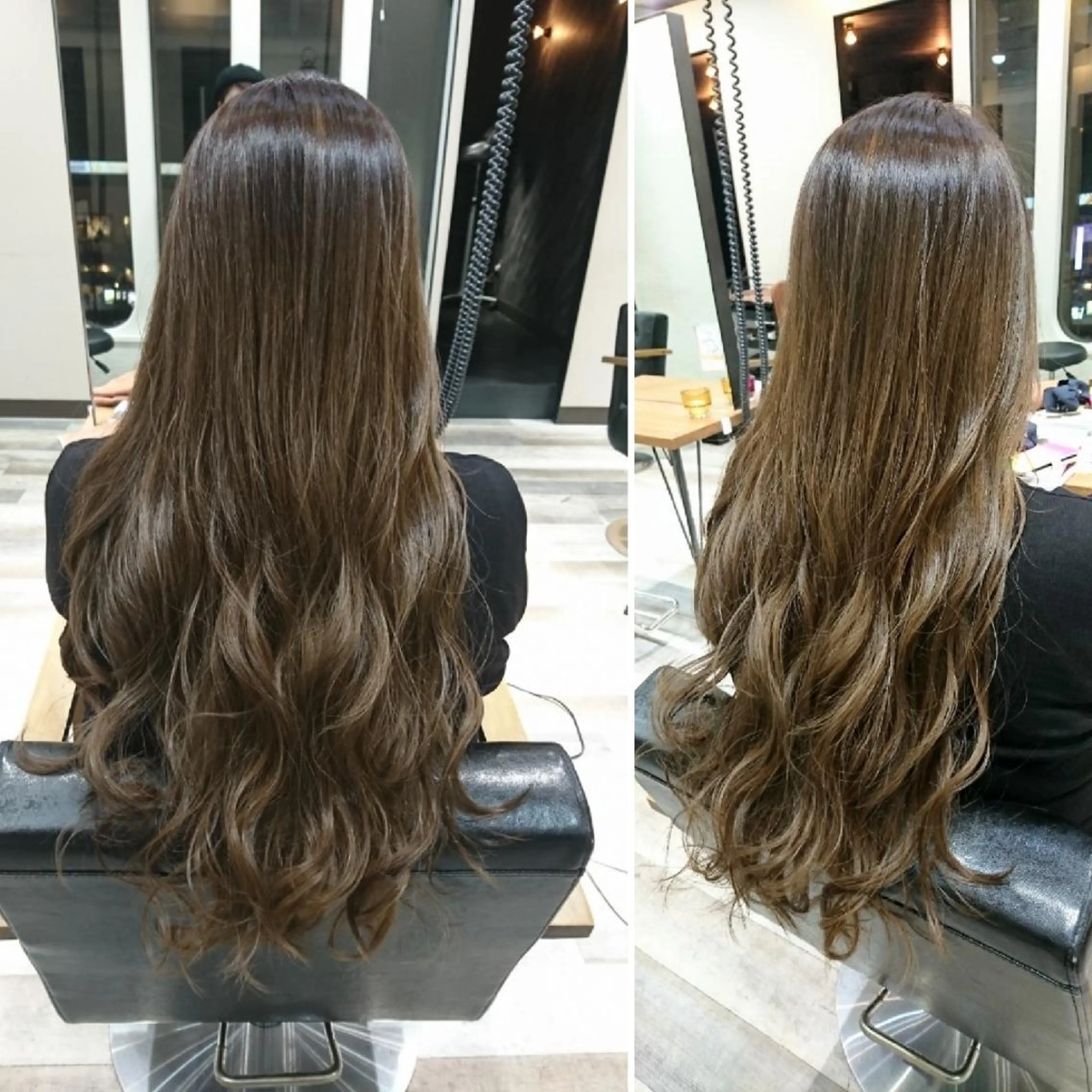 ロング カラー ベージュカラー グラデーションカラー ACROあべの店所属・艶カラー/インナー /グラデ/大西小百合のヘアスタイル