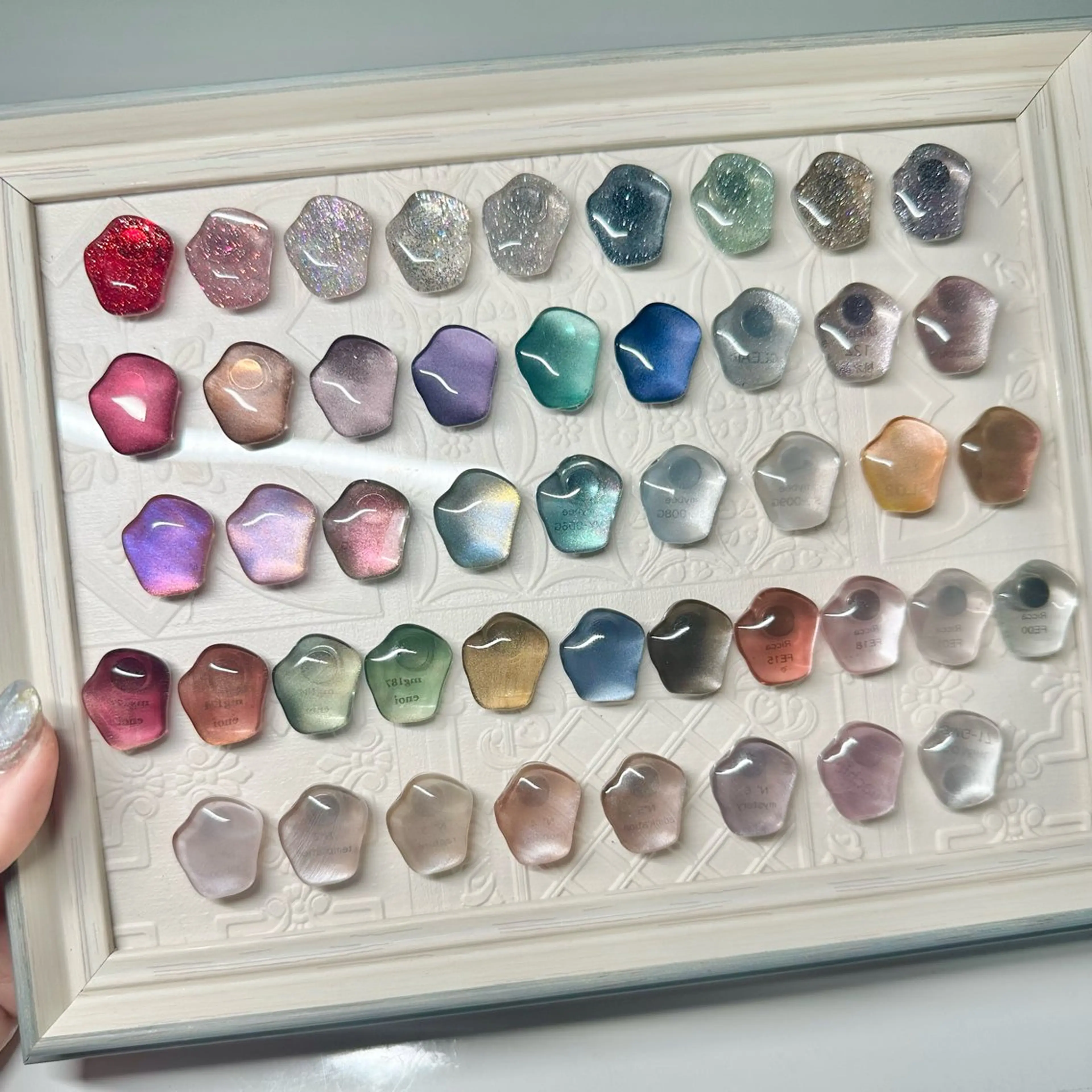 ＋マグネット／ミラー／フラッシュネイル／追加アート１本　　　　　　　　⚠️説明必読⚠️の写真