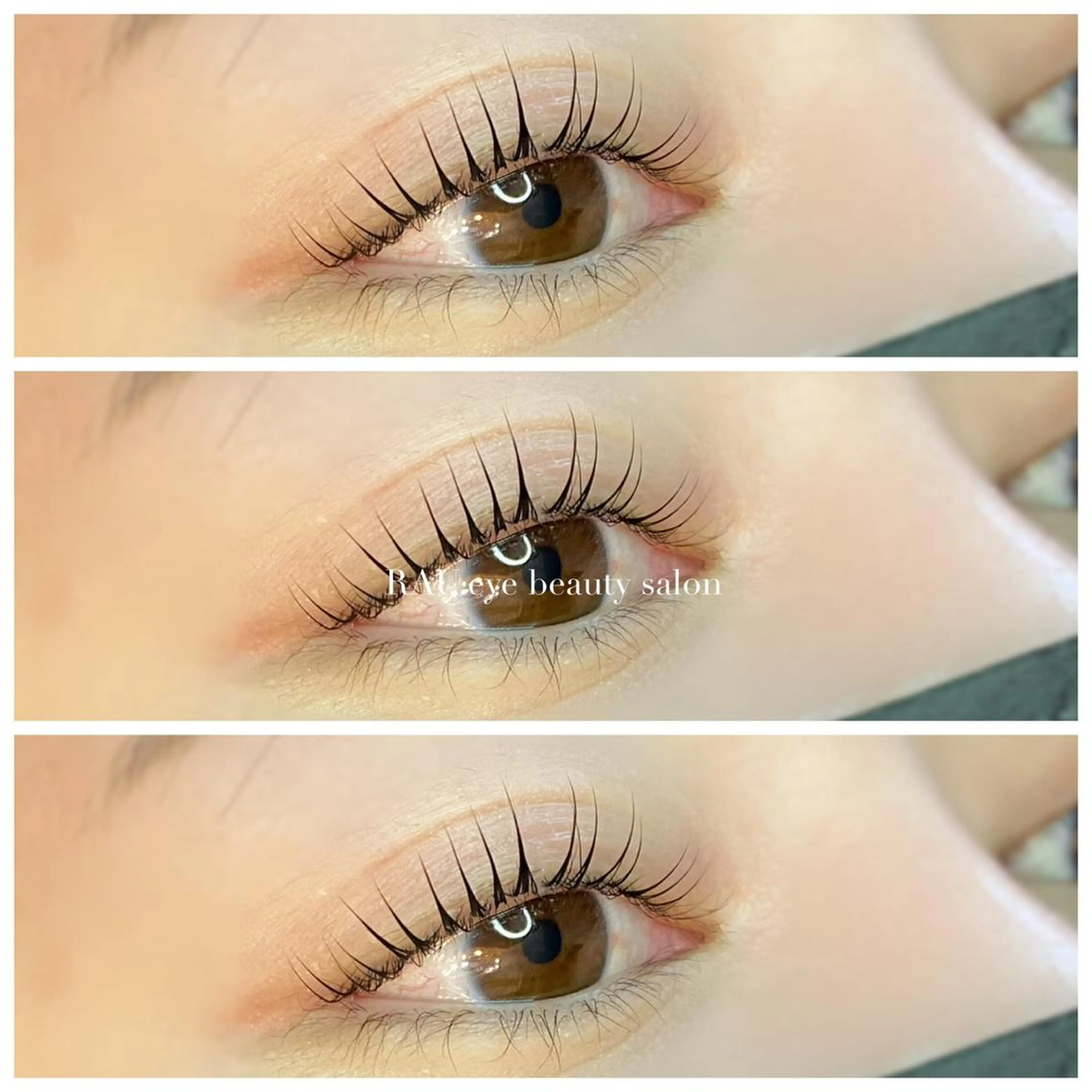 マツエク・マツパ ケラチンラッシュリフト 束感まつ毛 プライベートサロンRAU.eye所属・まつげと眉毛のお店♪ RAU.eyeのマツエク・マツパデザイン