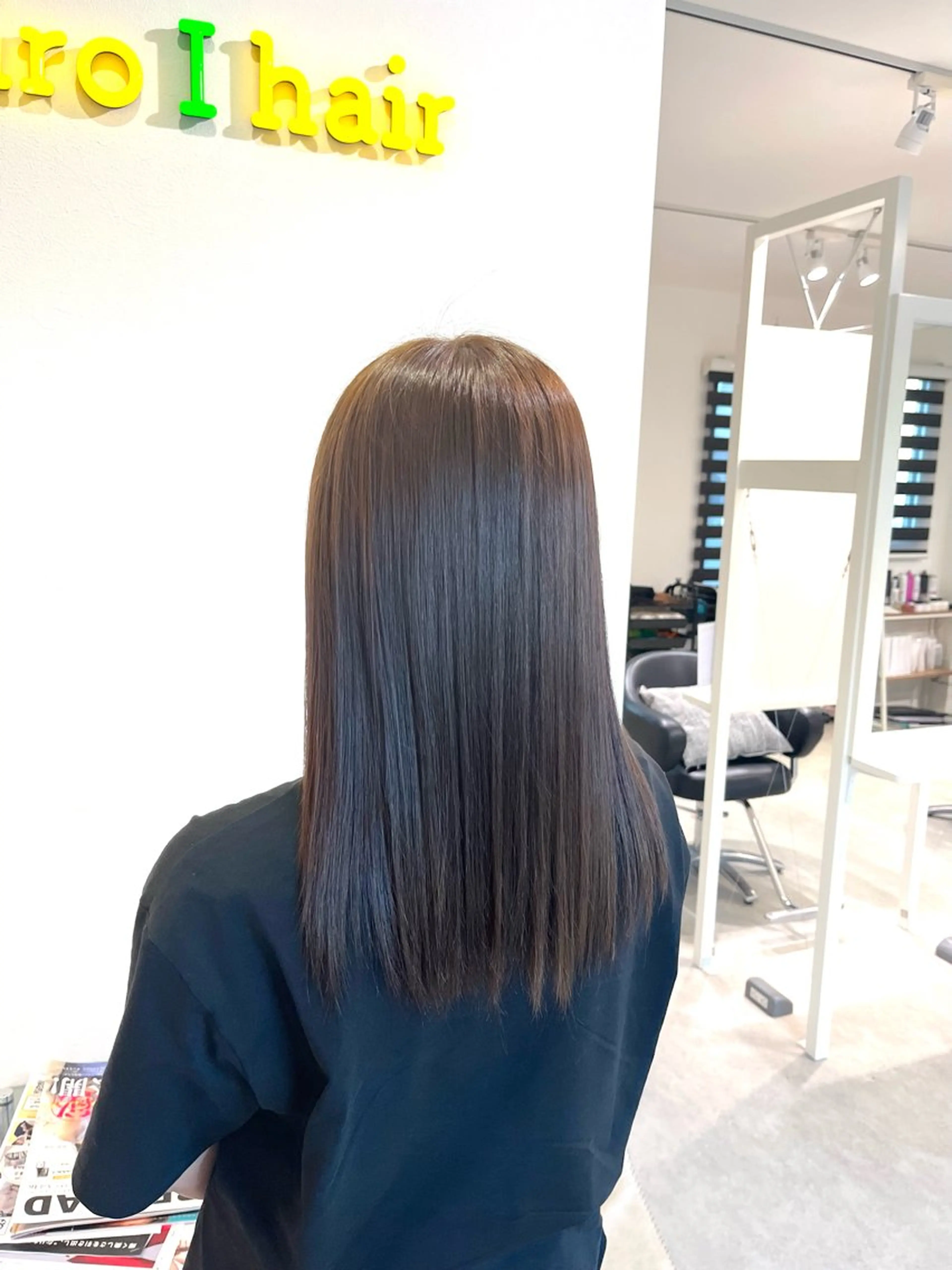 ミディアム カラー イロアイヘアー Renのヘアスタイル