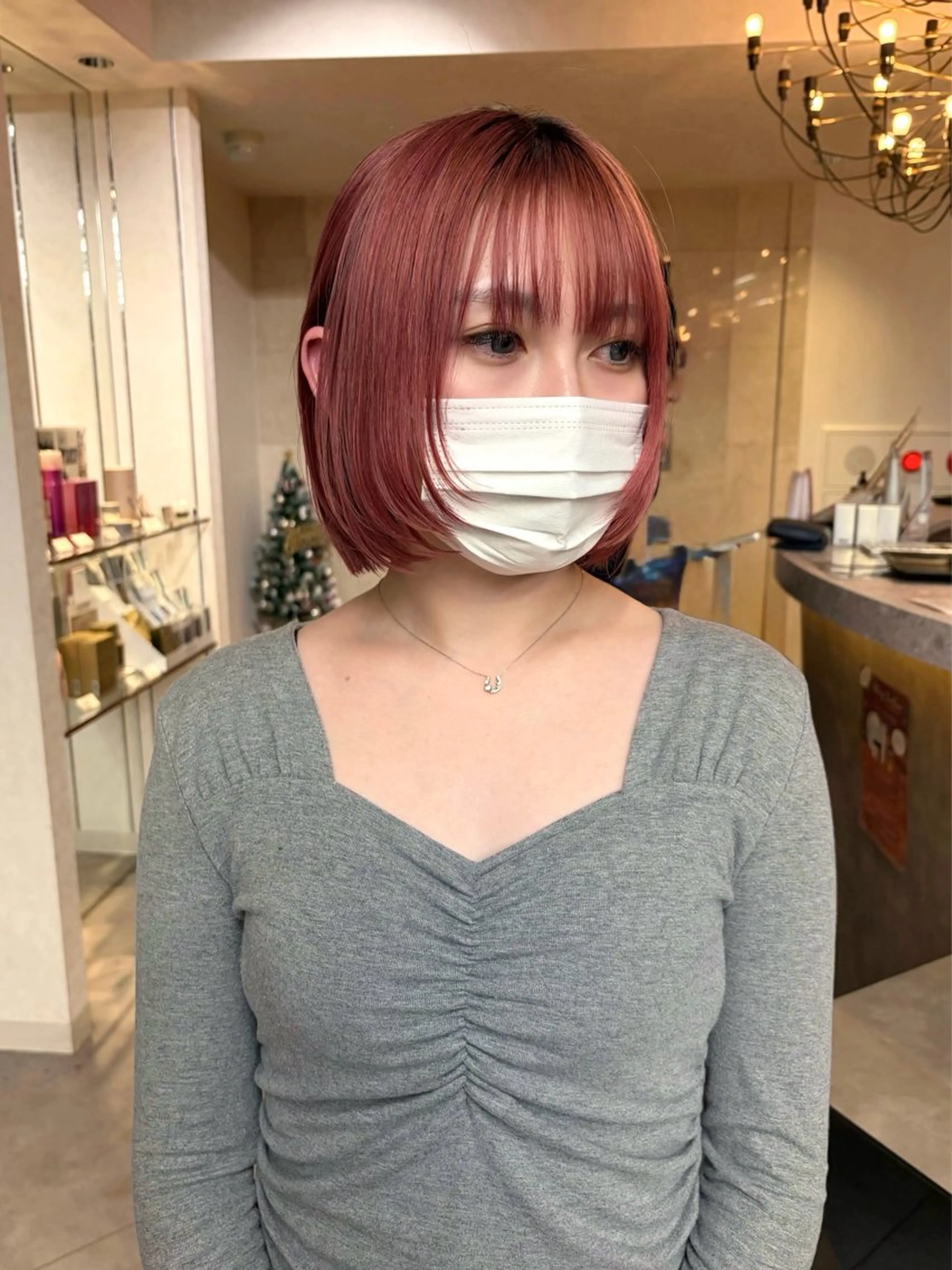 ショート カラー 藤原快斗/レイヤー /ウルフ/ハイトーンのヘアスタイル