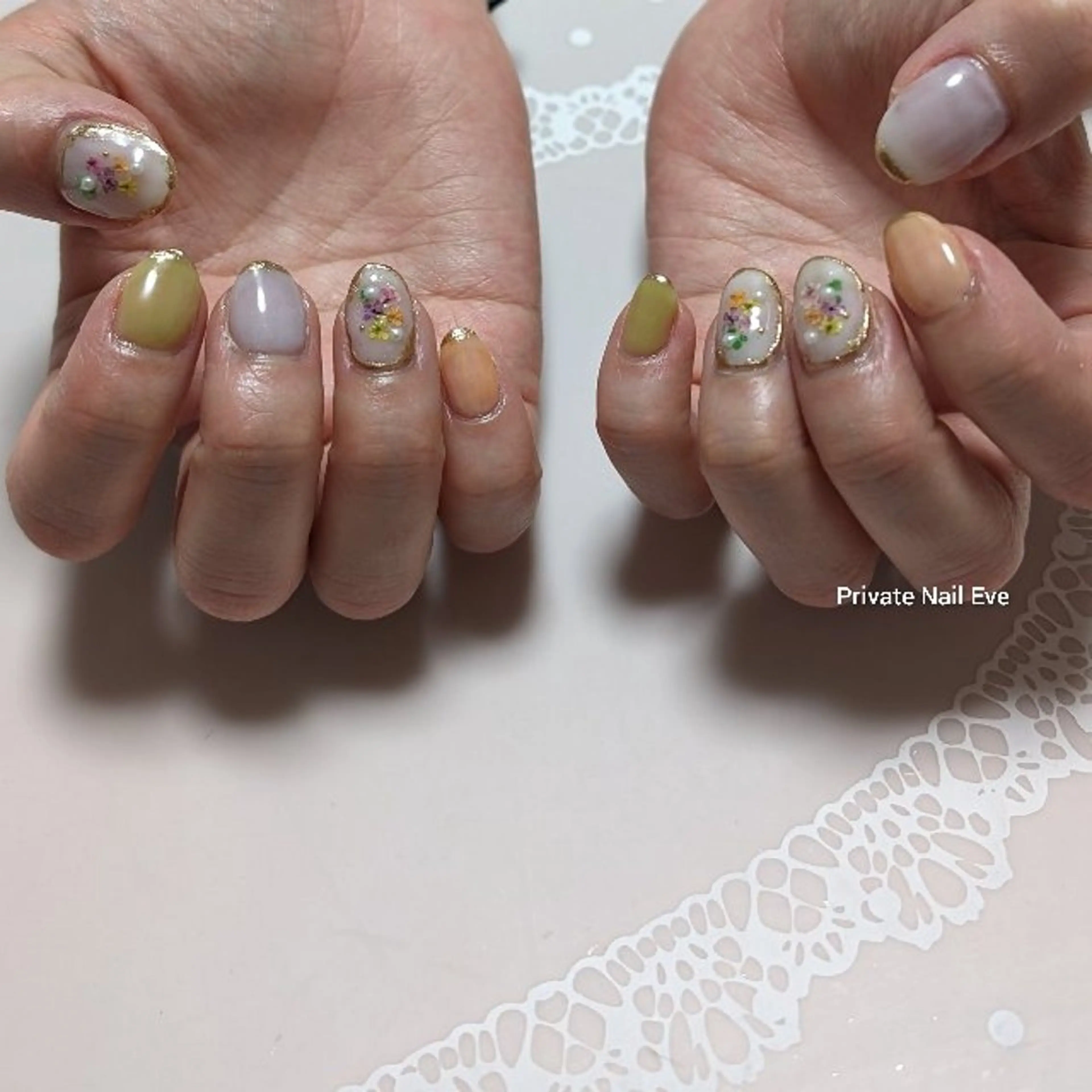 ネイル 持ち込み ハンドネイル ネイル junkoのネイルデザイン