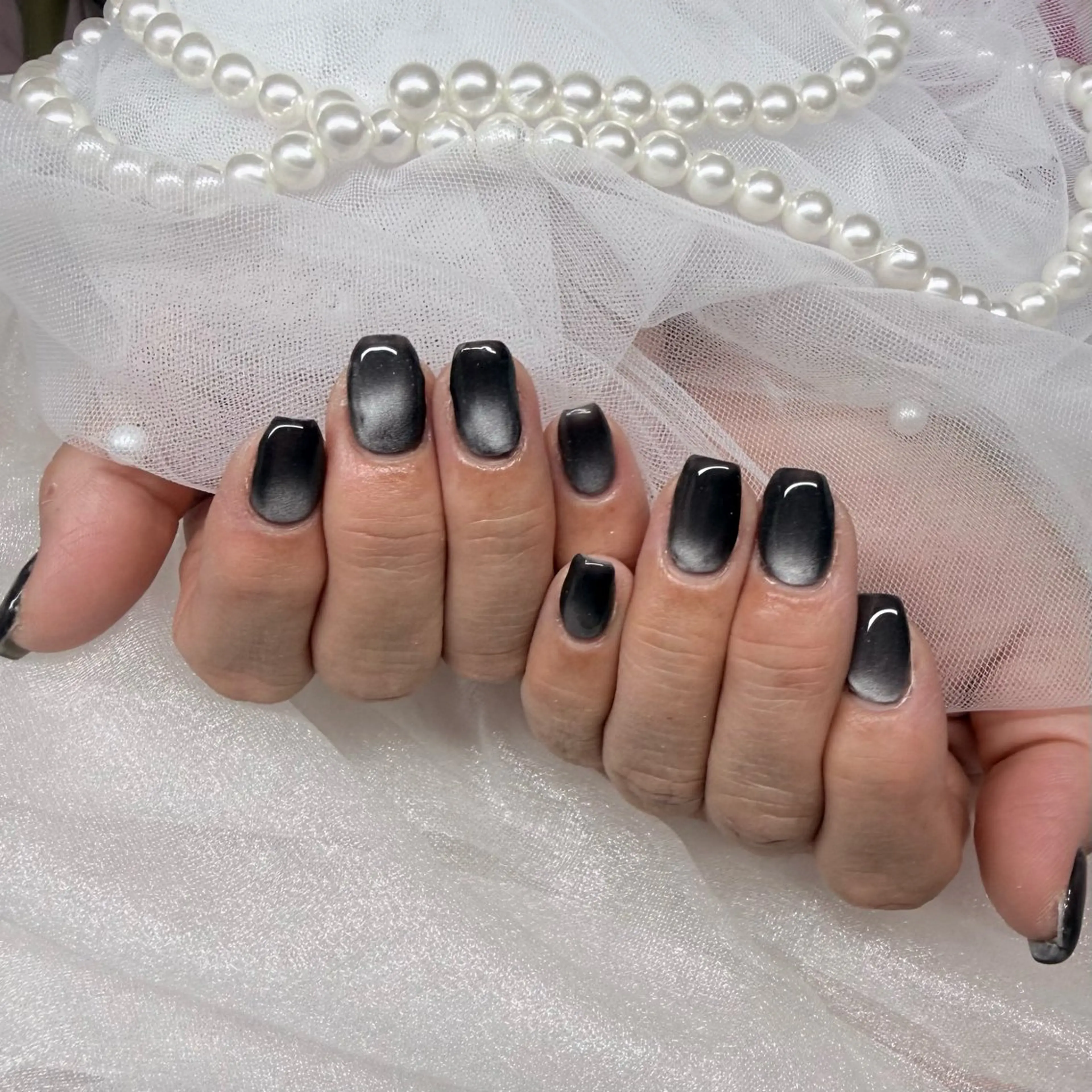 ネイル マグネットネイル ワンカラーネイル NailSalon MeMe所属・Nailsalon MeMe YUMIのネイルデザイン