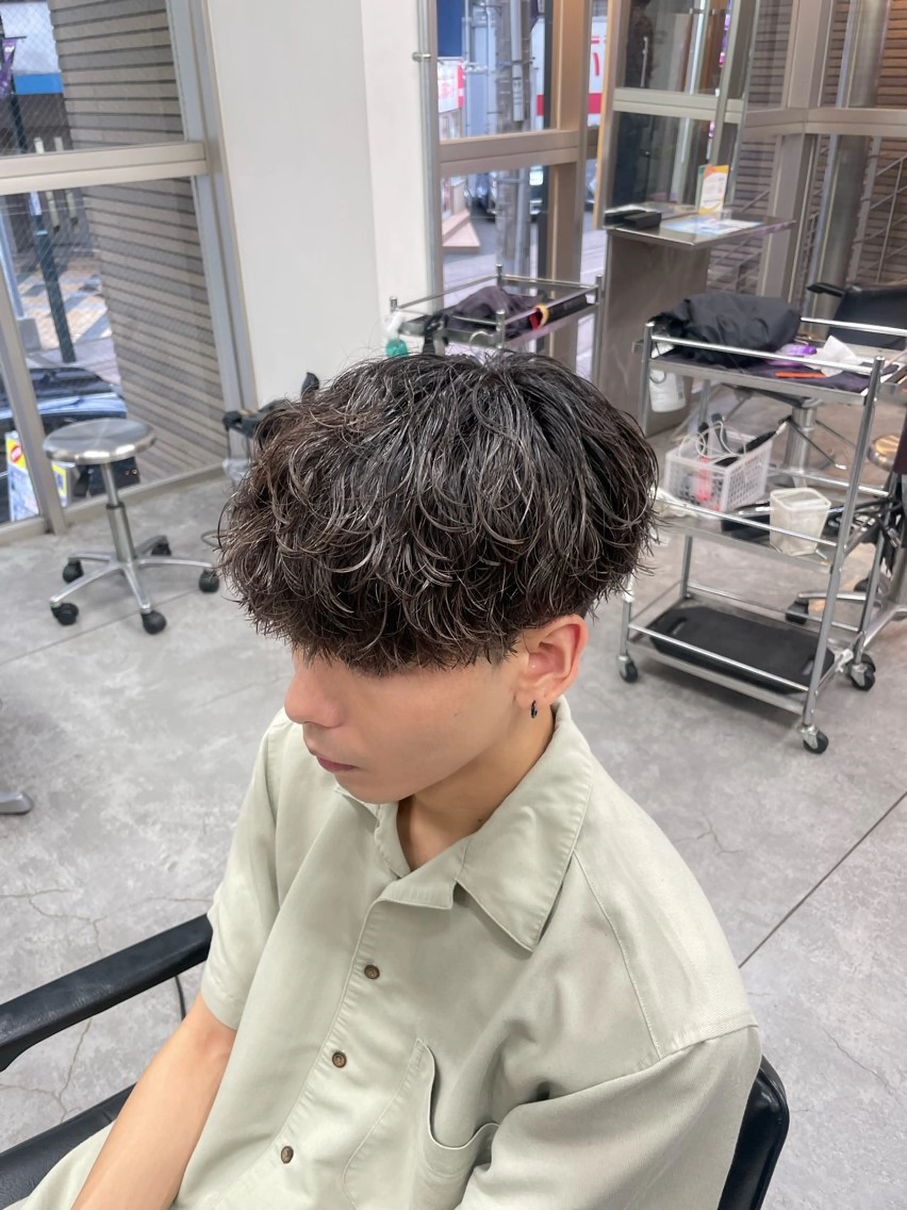 パーマ メンズ カット パーマ 町田エリアＮｏ．１/ パーマ特化/太田京希のヘアスタイル