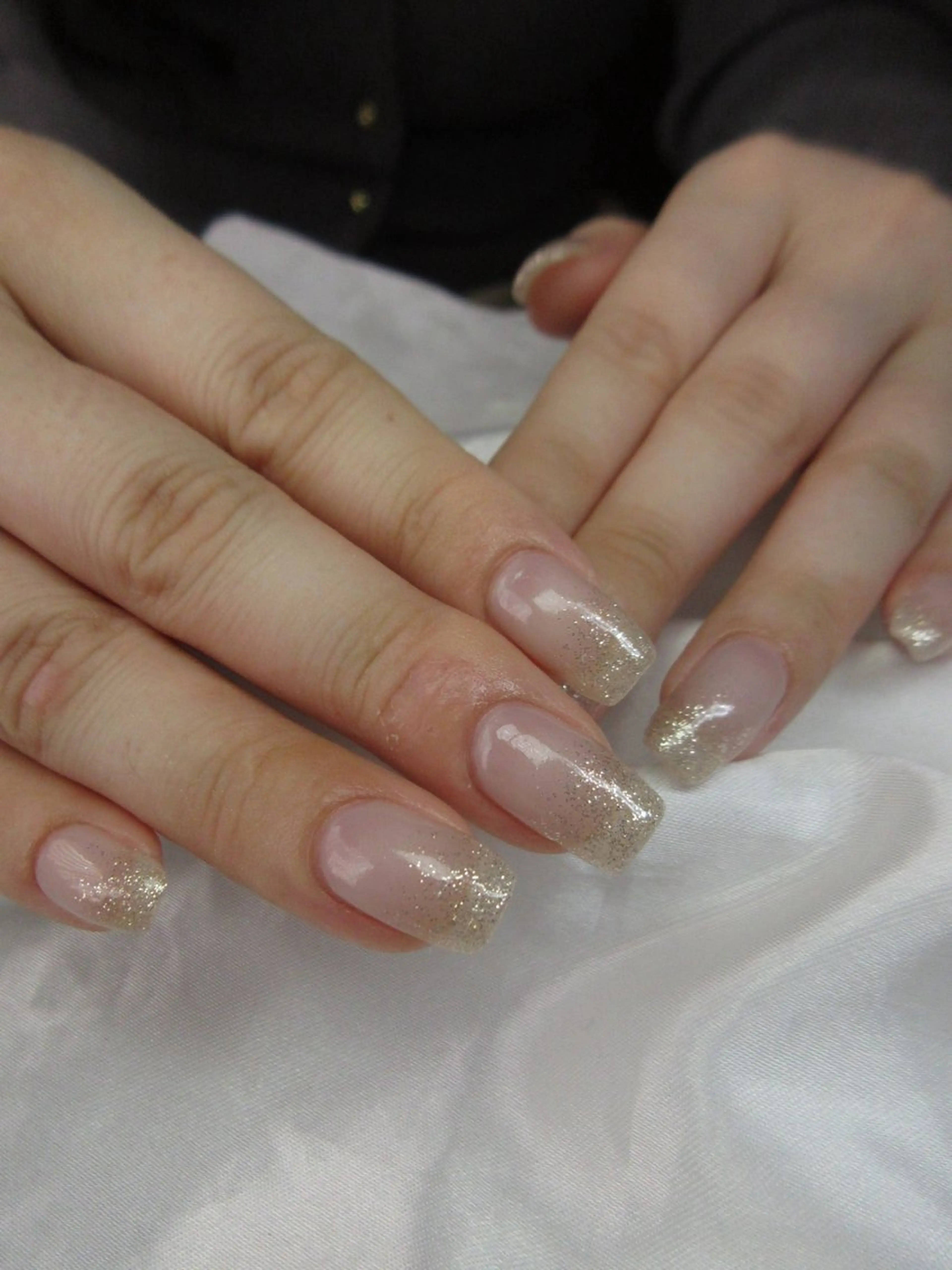 ネイル ラメ(グリッター) ラメグラデーション ハンドネイル bylily yuriのネイルデザイン