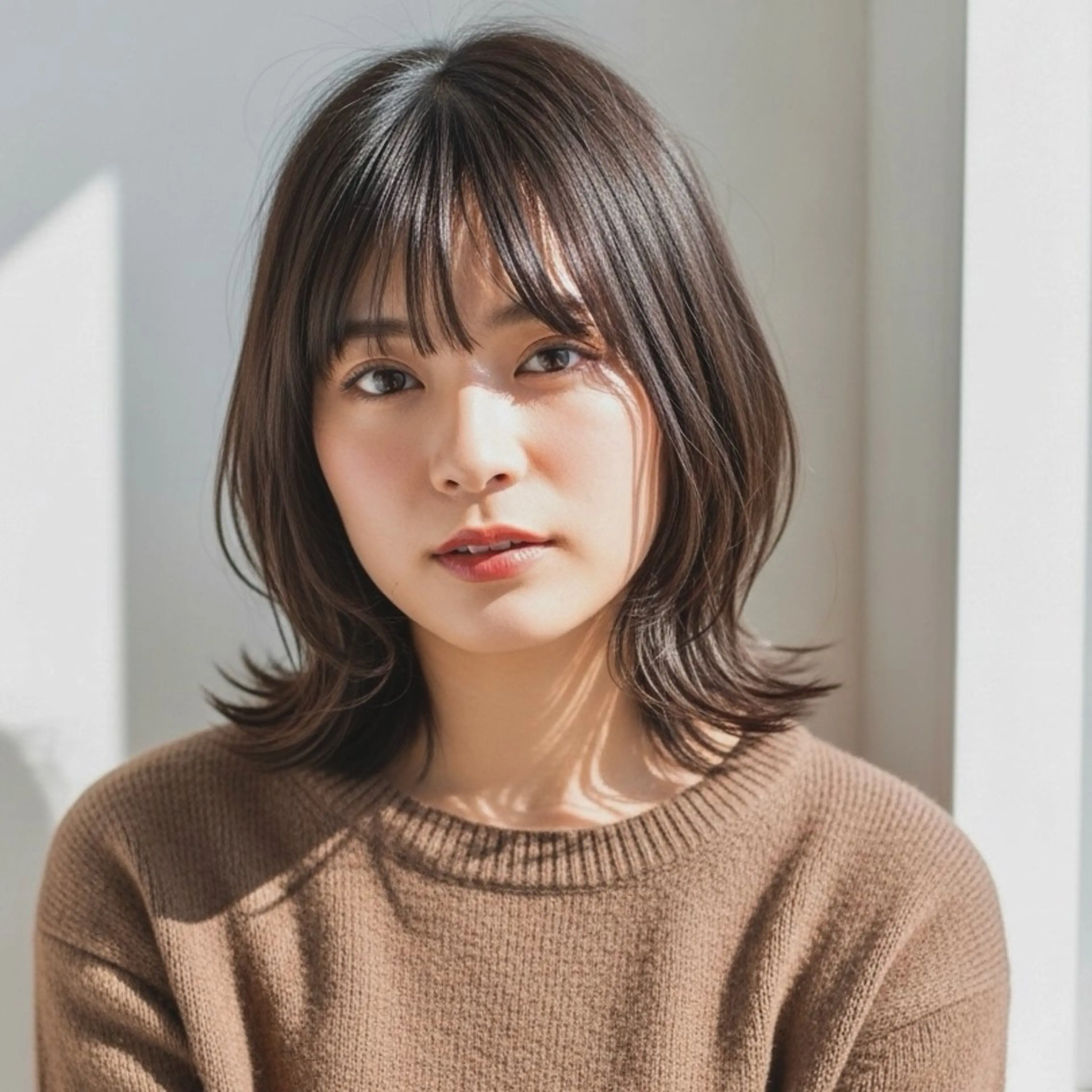 ミディアム カラー パーマ ヘアアレンジ La Pace 【ラパーチェ】のヘアスタイル