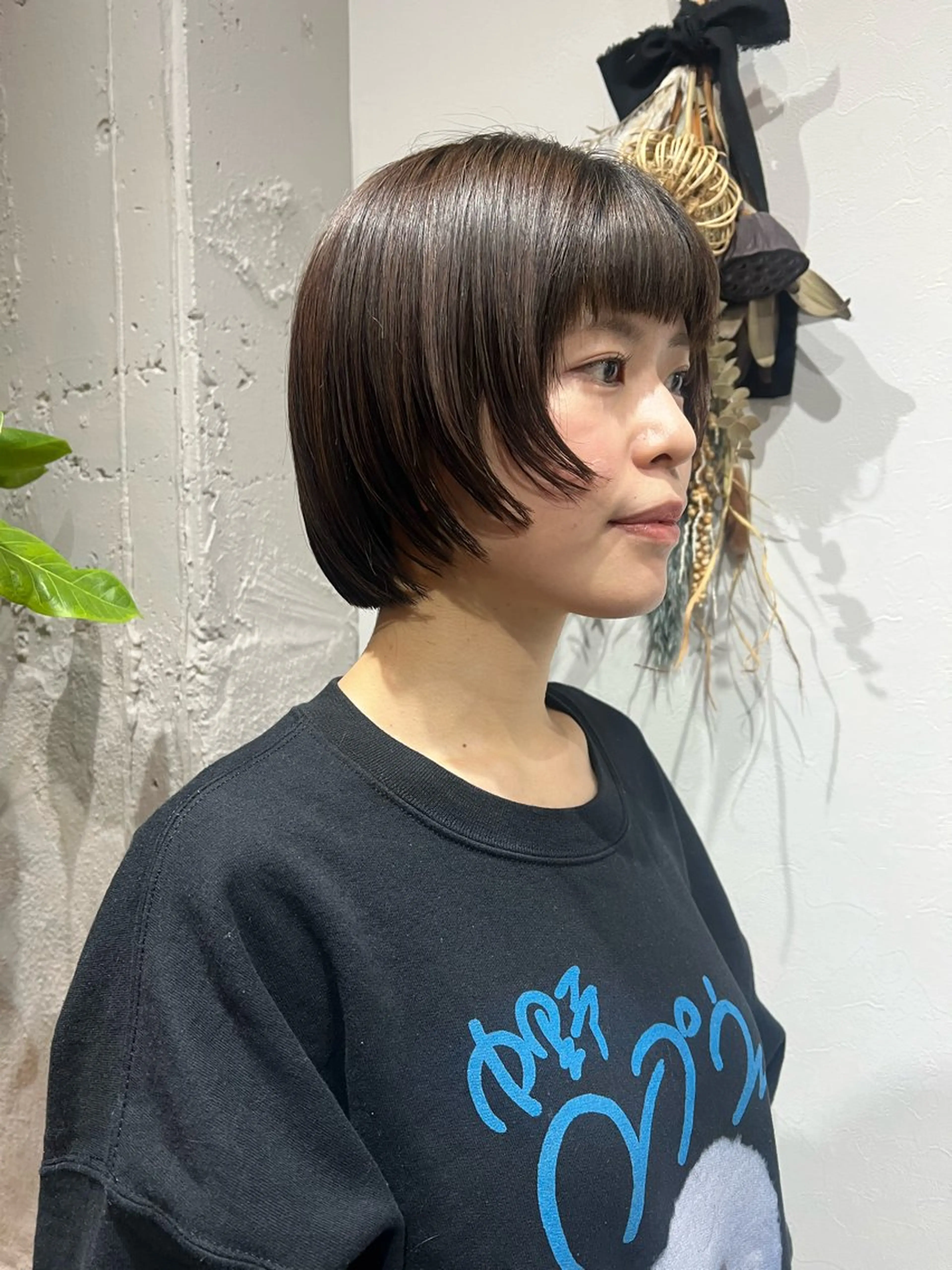 ショート ボブ feliz  hair所属・福井 采未のヘアスタイル