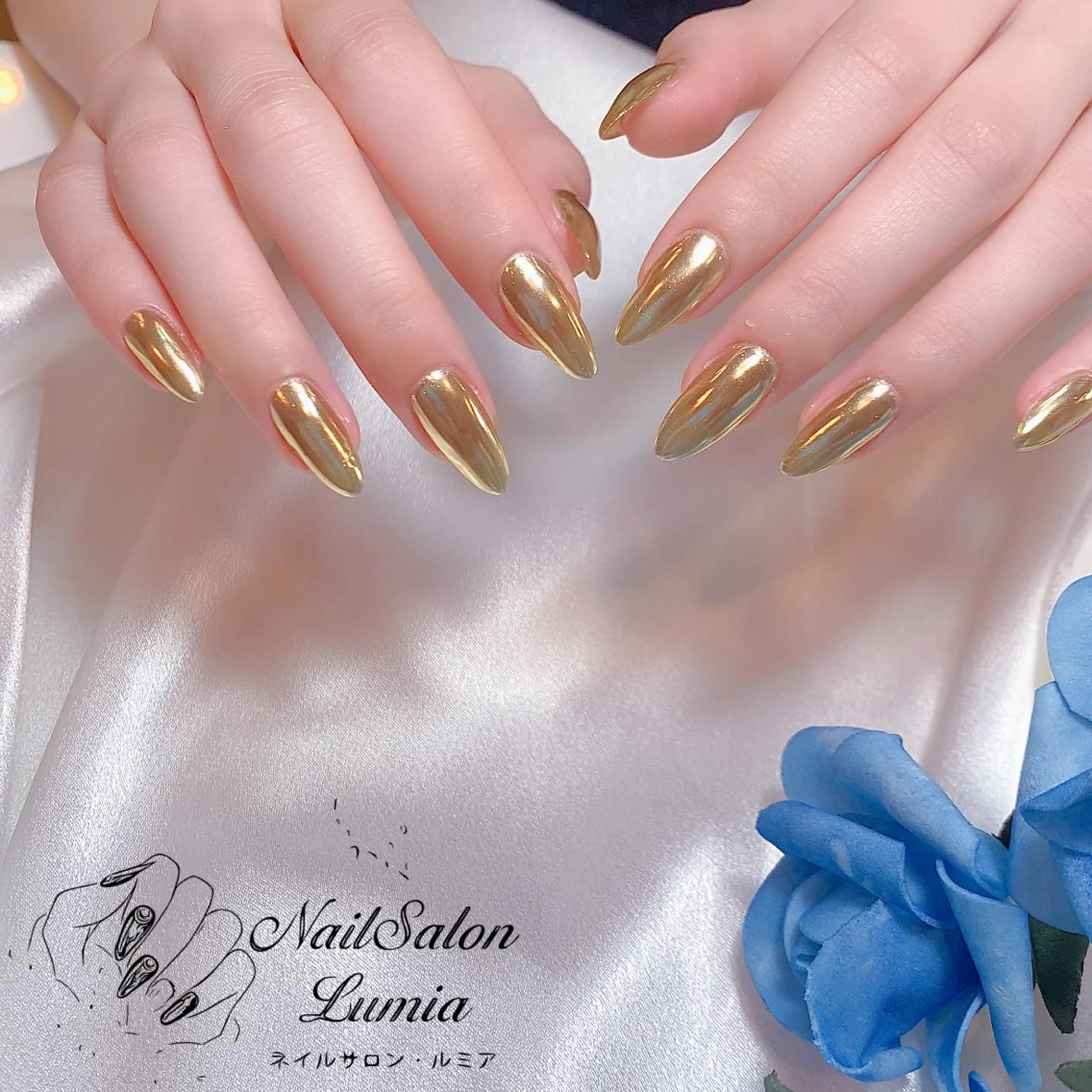 ネイル ハンドネイル ネイルサロン ルミア Lumia 店長のネイルデザイン