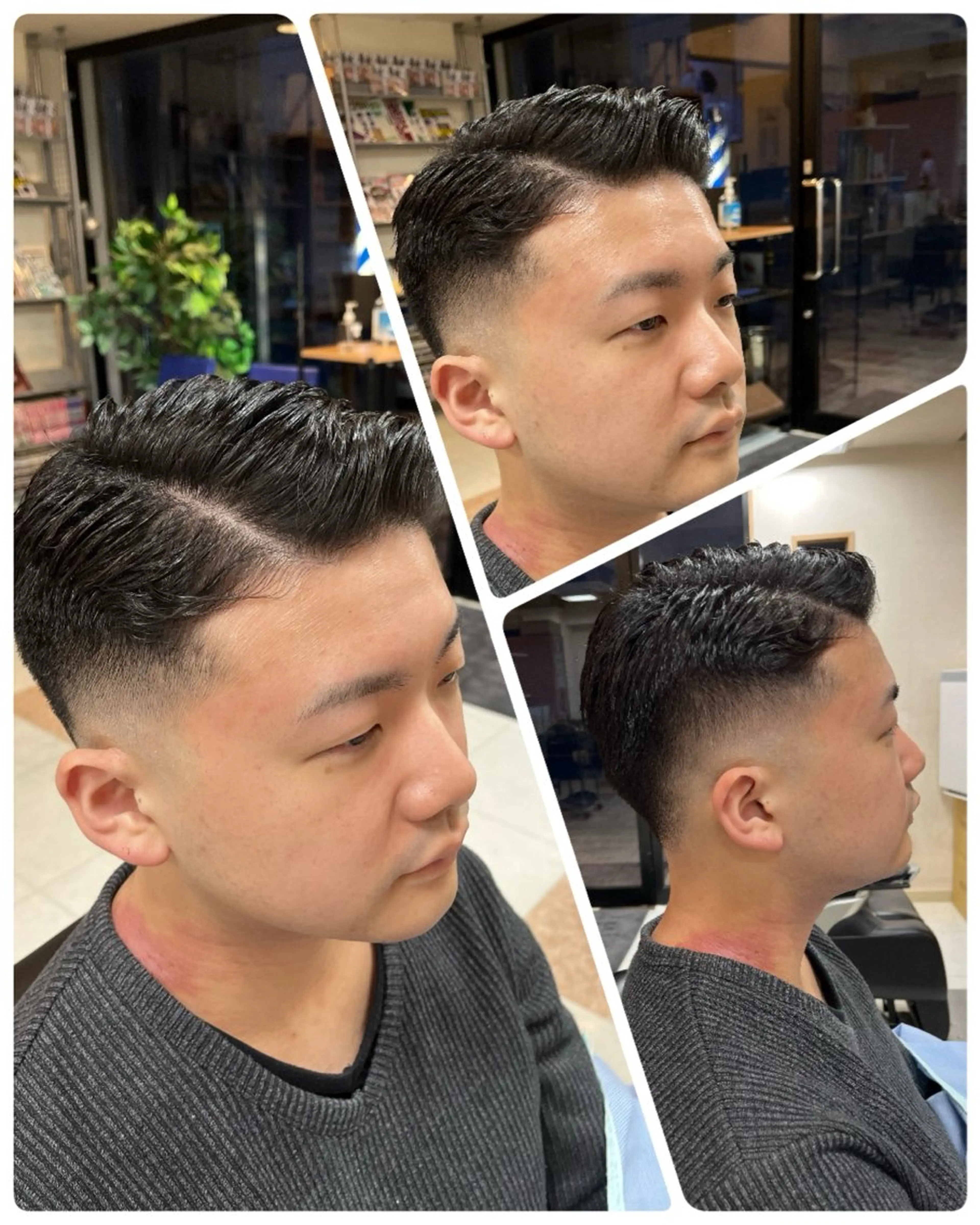 ショート メンズ フェードカット COIFFURE DOUX(コアフィールドゥ)所属・✂︎men's hair✂︎立石亮のヘアスタイル