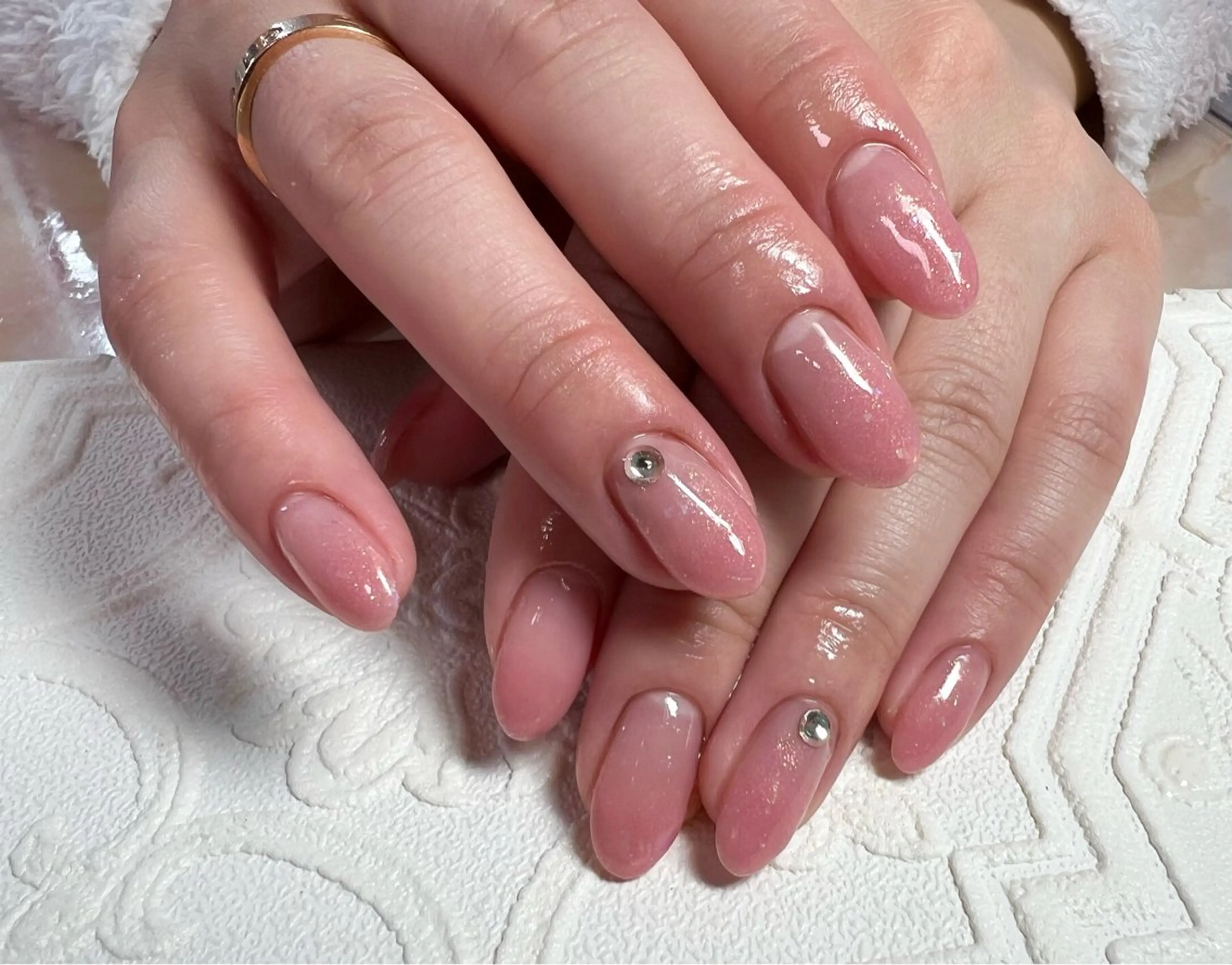 ネイル ストーンネイル ハンドネイル coconail所属・ネイリスト HANAのネイルデザイン