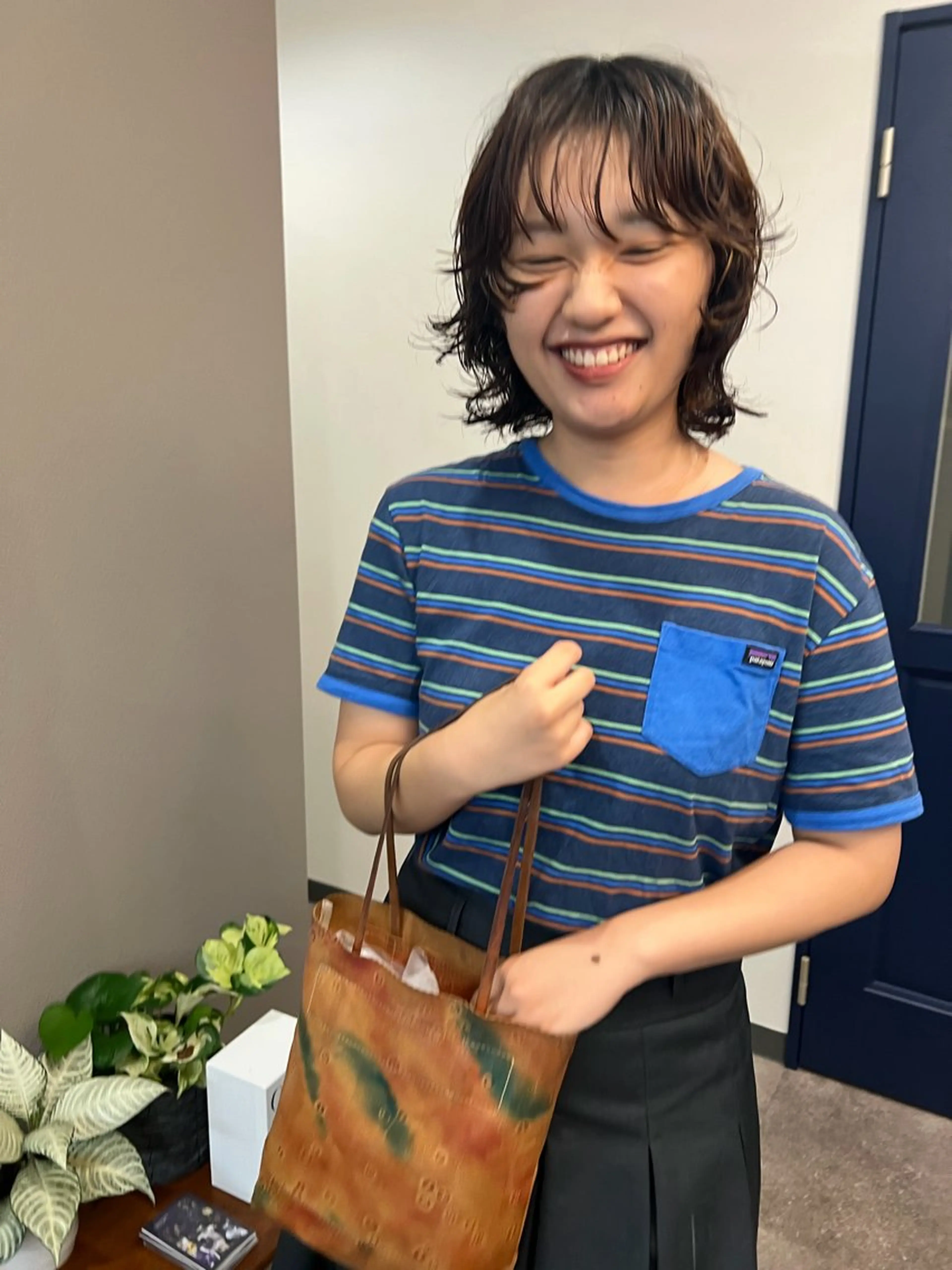 ミディアム パーマ カット パーマ ...alley/Dreap所属・パーマ/透明感カラー 元町🌱takutoのヘアスタイル