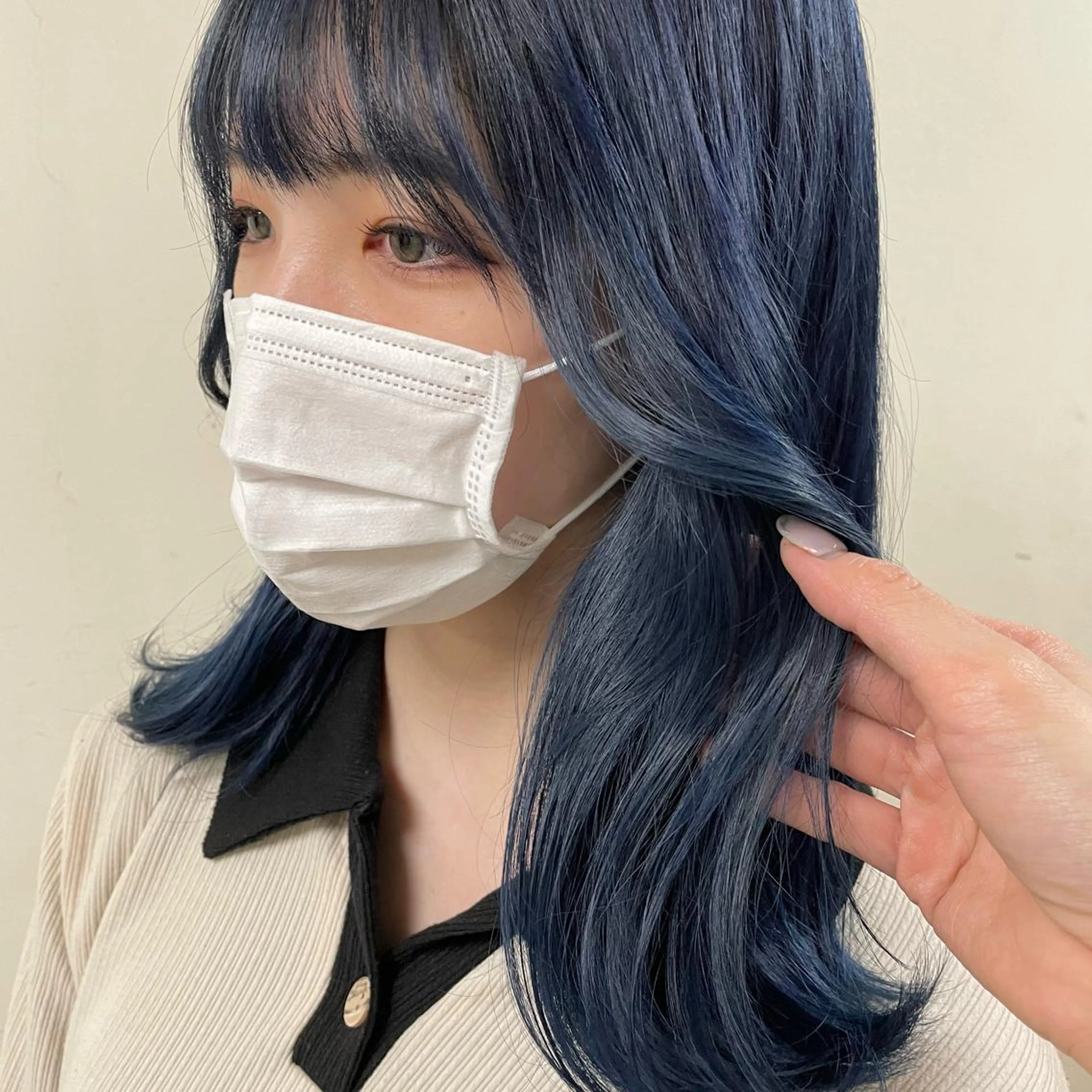 セミロング カラー ヘアアレンジ カット ヘアカラー トリートメント maoブリーチ無し 似合わせカラーのヘアスタイル