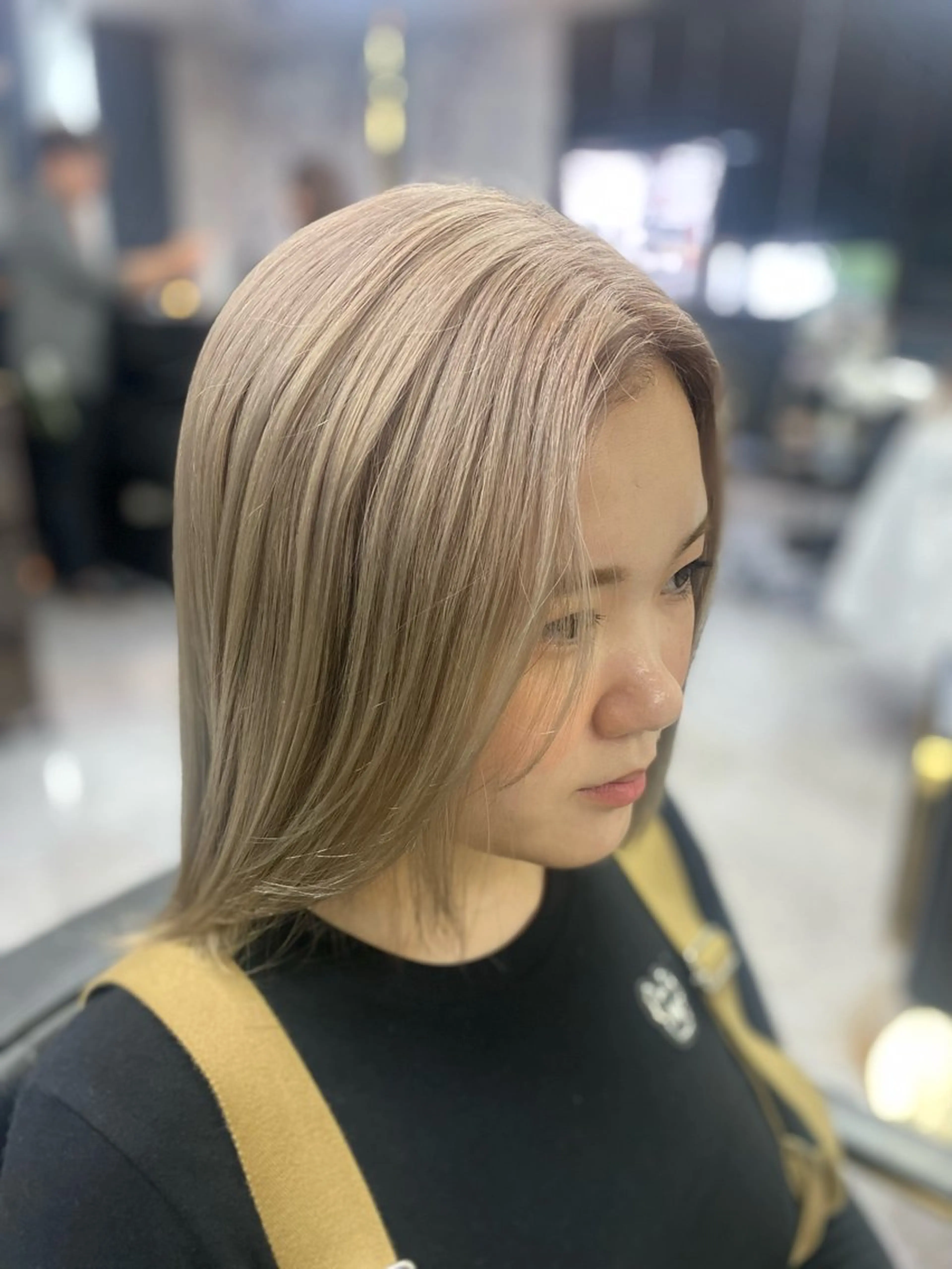 ミディアム 飯富 信二のヘアスタイル