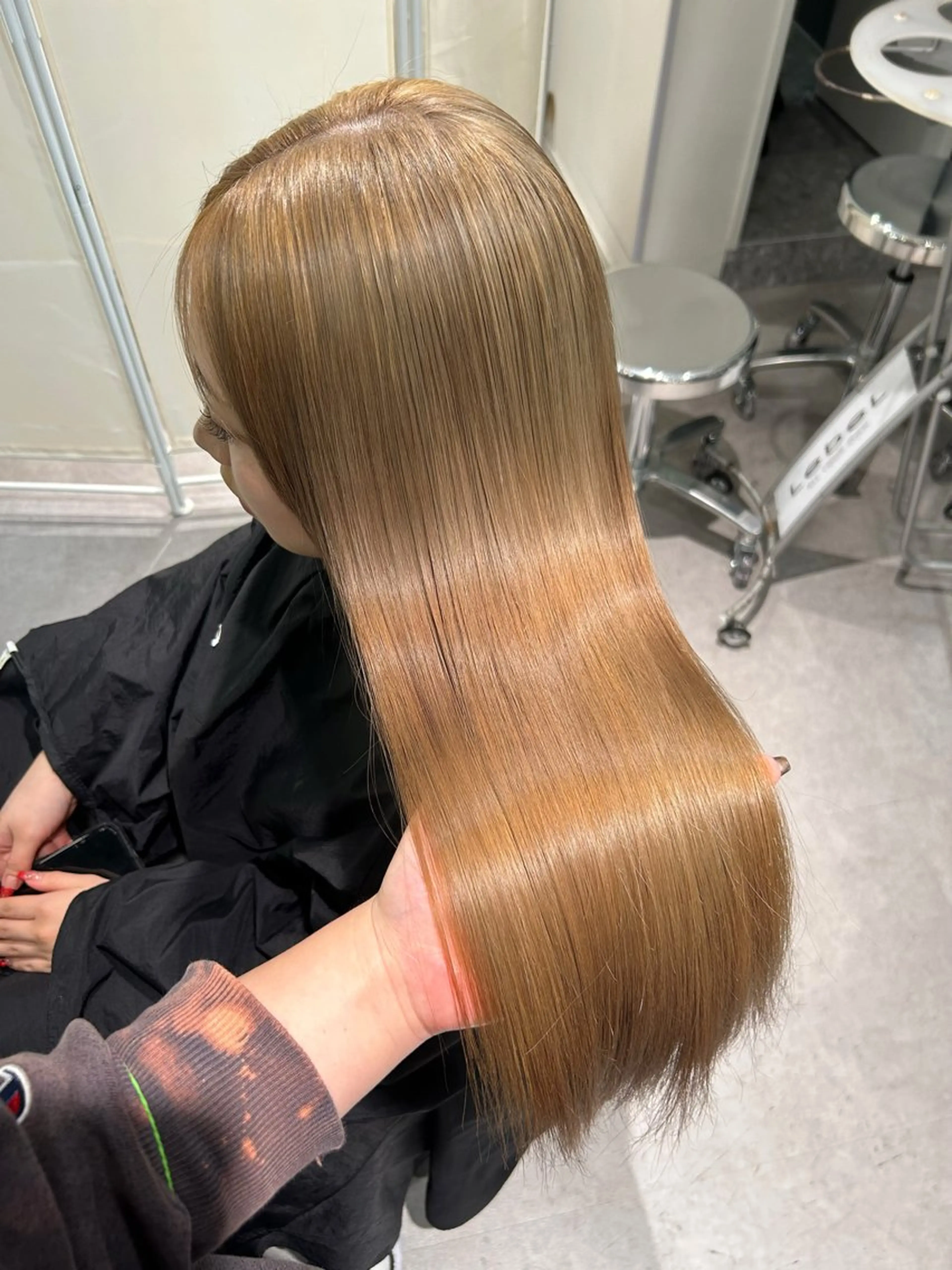 ロング カット ヘアカラー 梅田/ 似合わせ/aikoのヘアスタイル